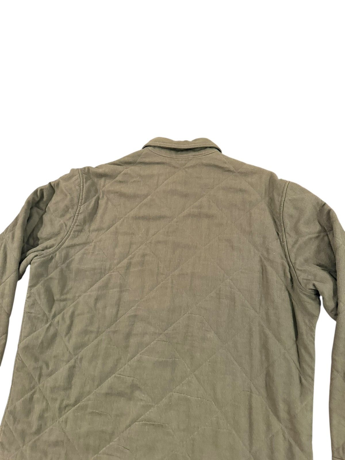 Chrome Hearts Olive Green Quilted & Lined Work Dog Jacket Size US XL / EU 56 / 4 - 5 Thumbnail