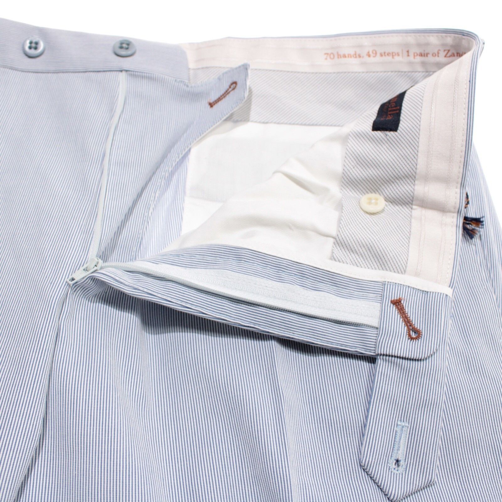 Zanella Zanella New with tags Chino Size 35 US In Blue Size US 35 - 3 Thumbnail