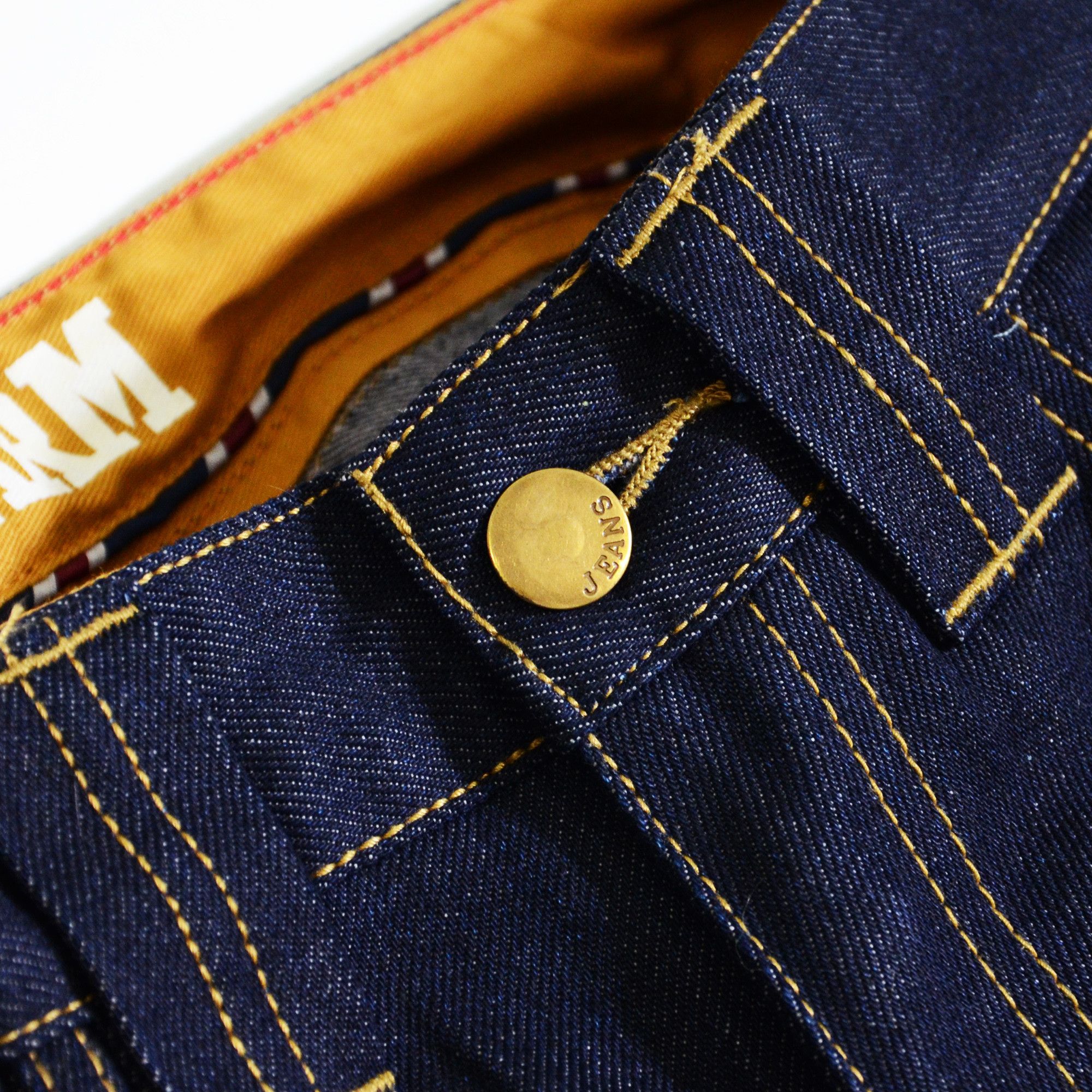Phat Farm PF Jeans 34 x 33 Heavy Duty Raw Denim 90s Hiphop Streetwear Size US 34 / EU 50 - 11 Thumbnail