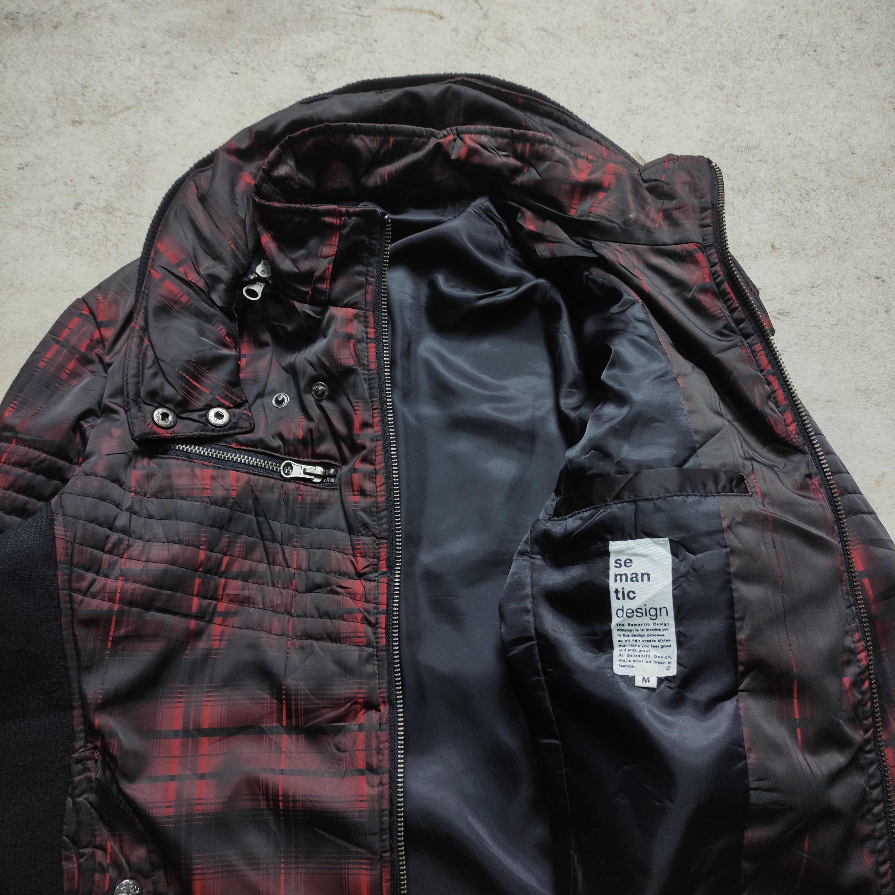 If Six Was Nine × Le Grande Bleu (L.G.B.) × semanticdesign Semantic Design style Bono Bikers Jacket L.G.B Size US M / EU 48-50 / 2 - 11 Thumbnail