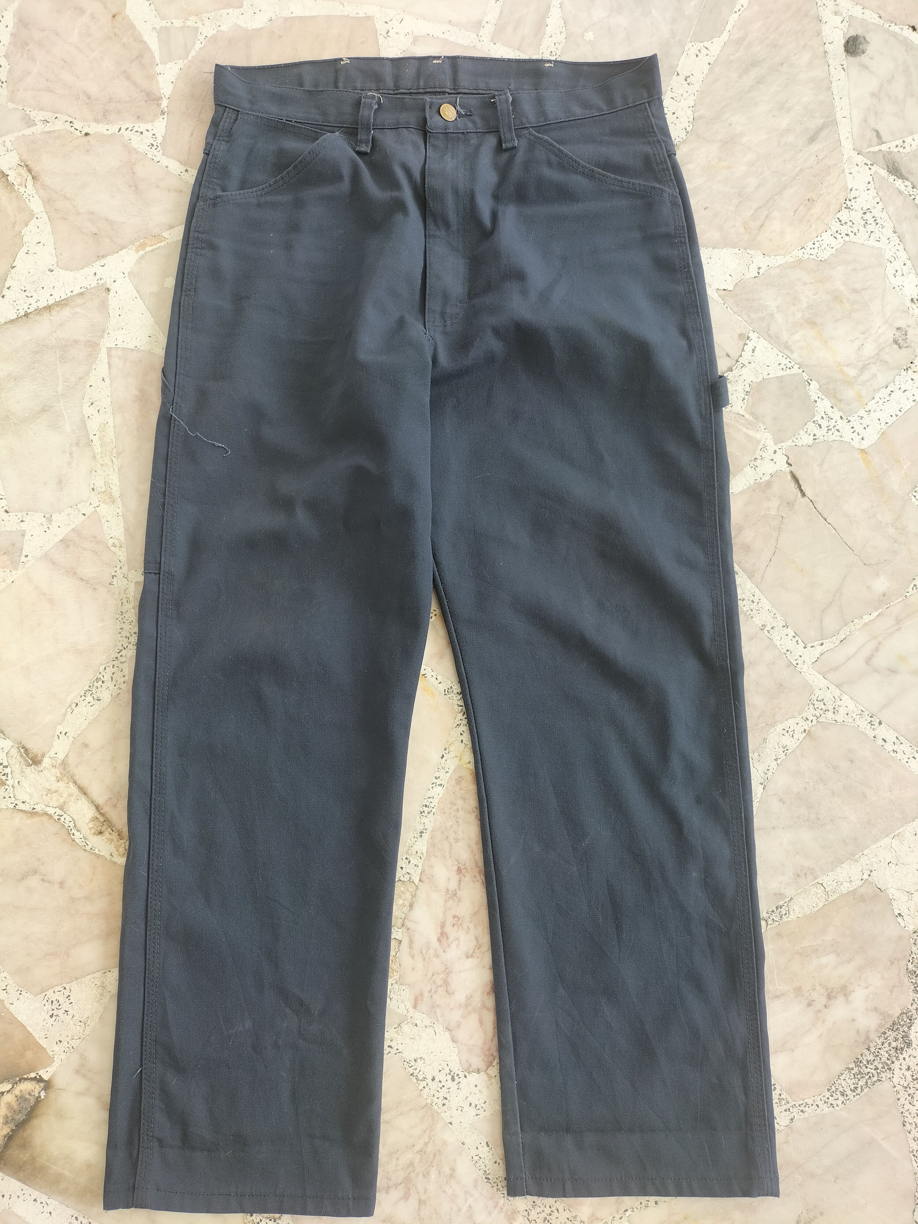 Image of Vintage x Workers Red Kap Carpenter Navy Blue Pants, Men's (Size 33)