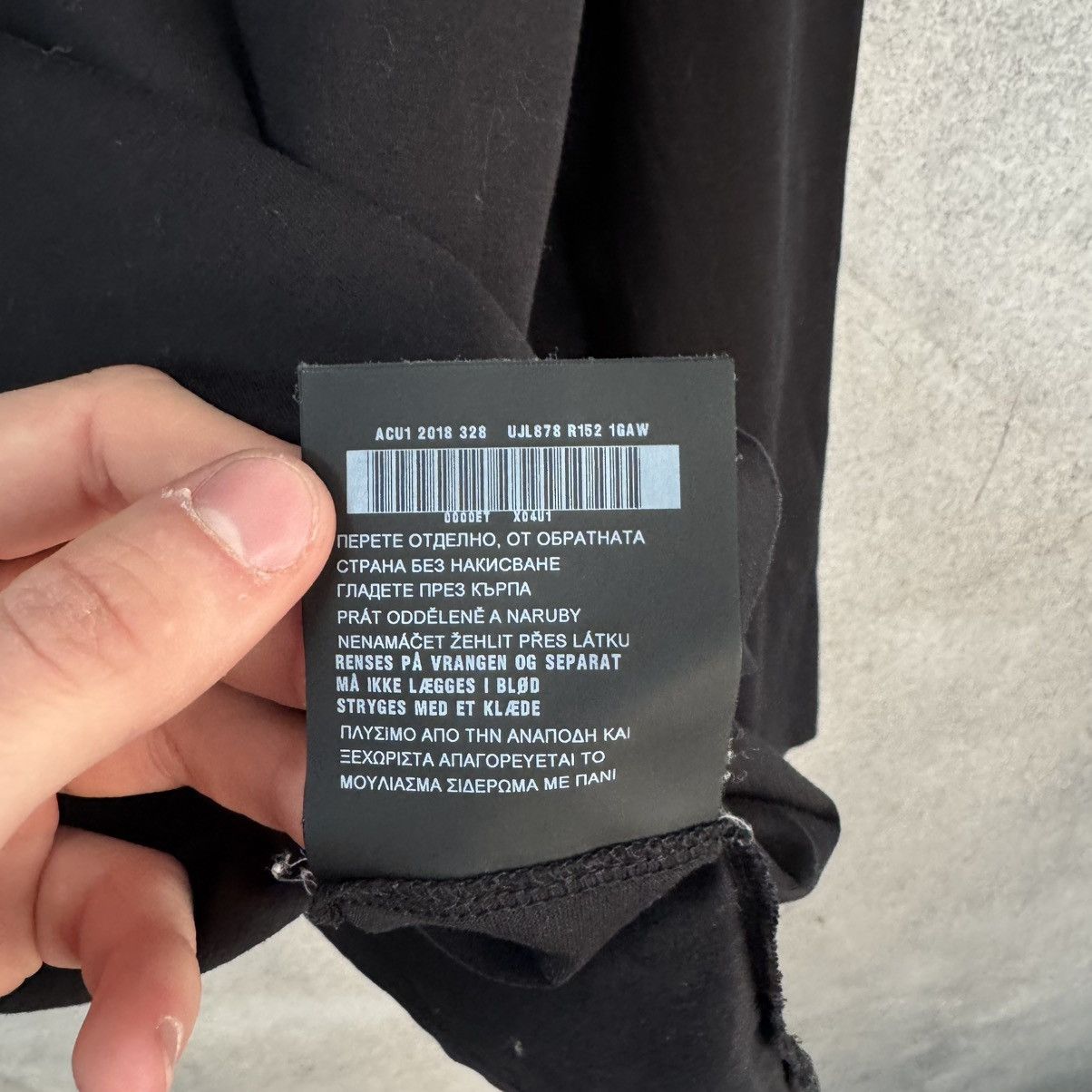 Prada Prada Black Logo Long Sleeve Size US L / EU 52-54 / 3 - 9 Thumbnail