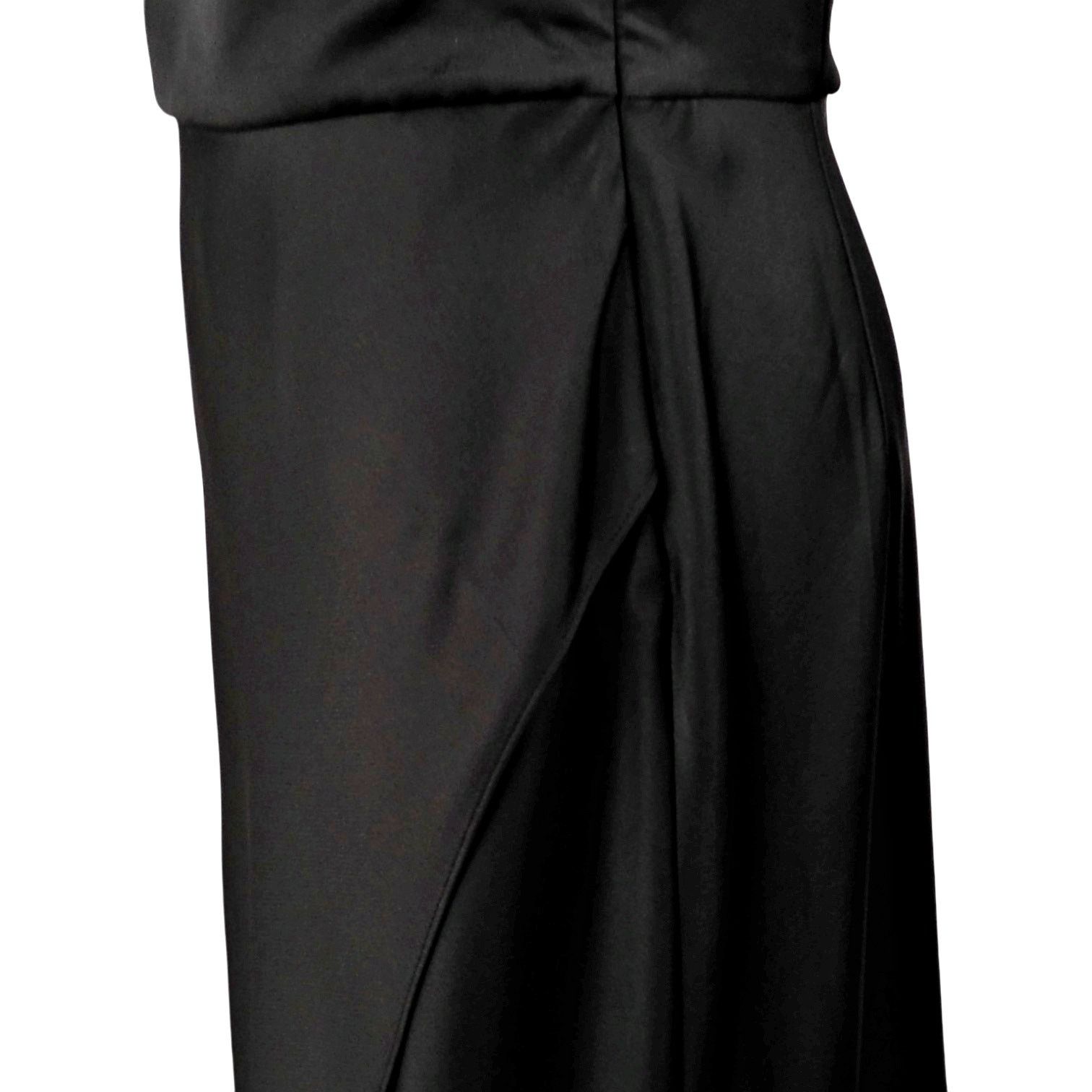 Anthropologie Bhldn Hallie One-shoulder Stretch Crepe Maxi Gown Size M / US 6-8 / IT 42-44 - 4 Thumbnail