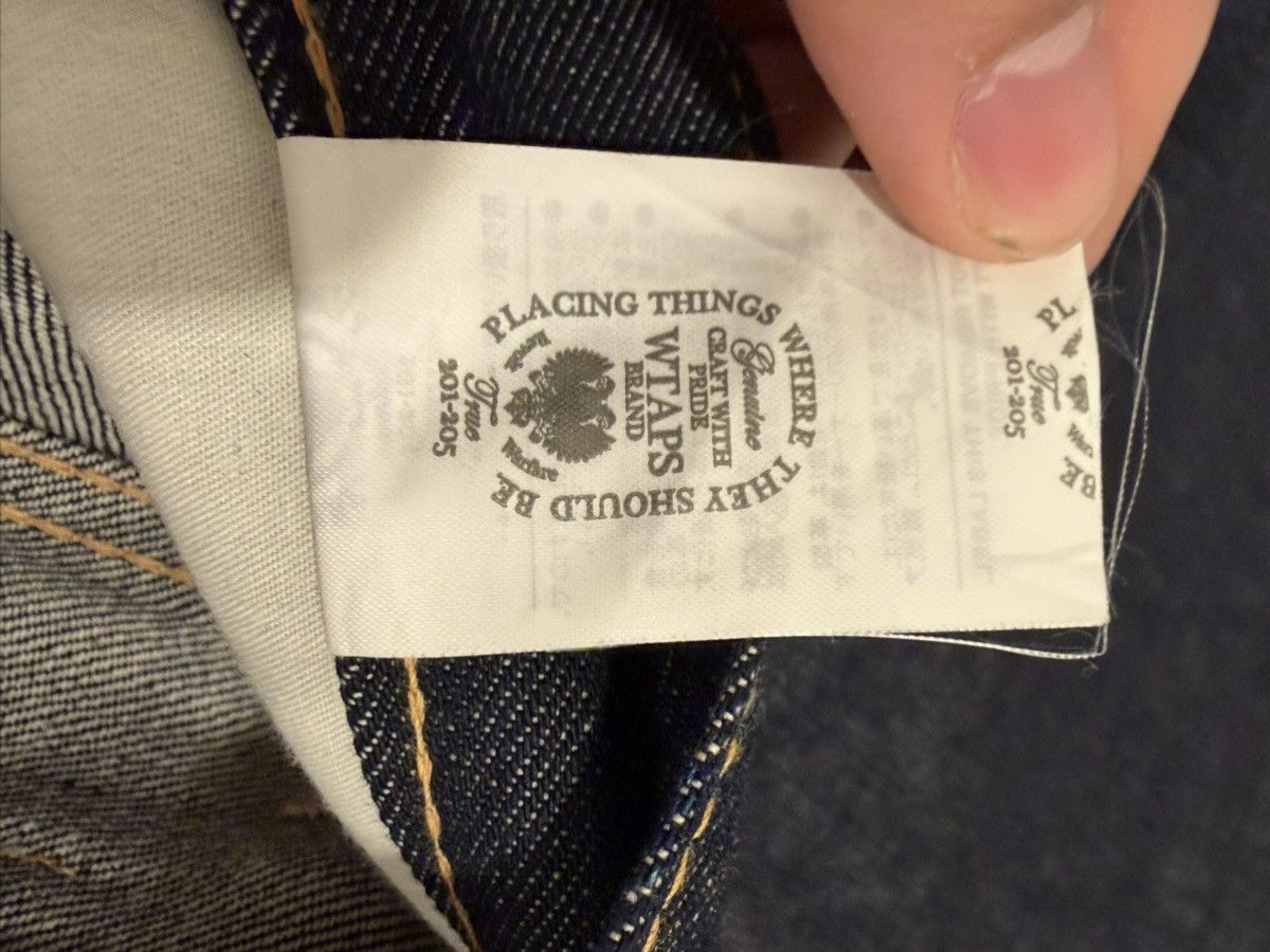 Wtaps WTAPS 2017 Basic Raw Japanese Denim NEW W TAGS Size US 28 / EU 44 - 8 Thumbnail