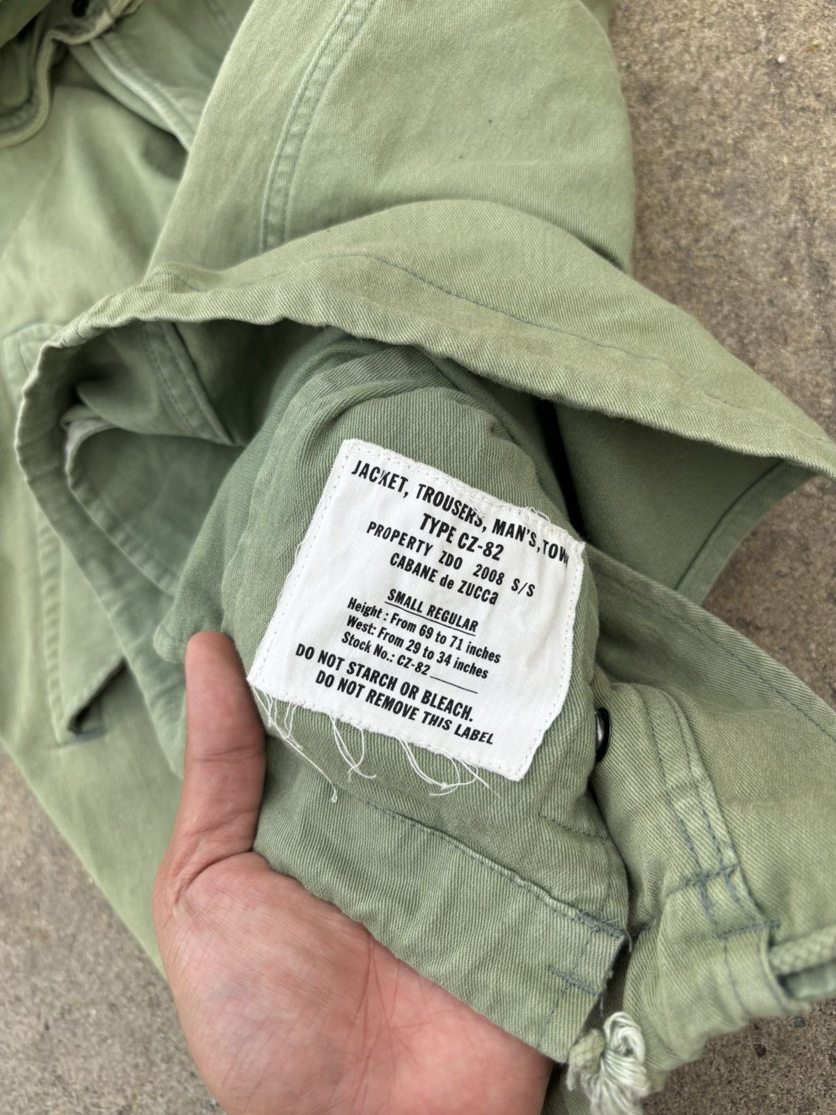 CABANE de ZUCCa FADED ZUCCA BY ISSEY MIYAKE ZIP JACKET COAT Size US S / EU 44-46 / 1 - 17 Thumbnail
