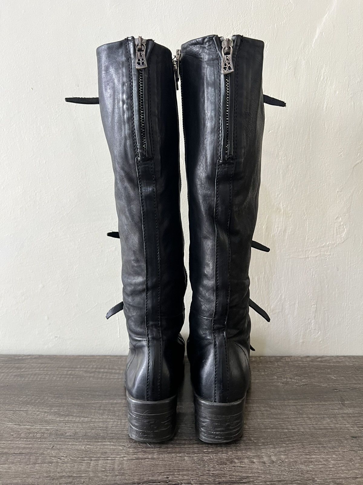 Other RARE MULTI BUCKLE KNEE _HIGH BOOTS Size US 8 / IT 38 - 8 Thumbnail
