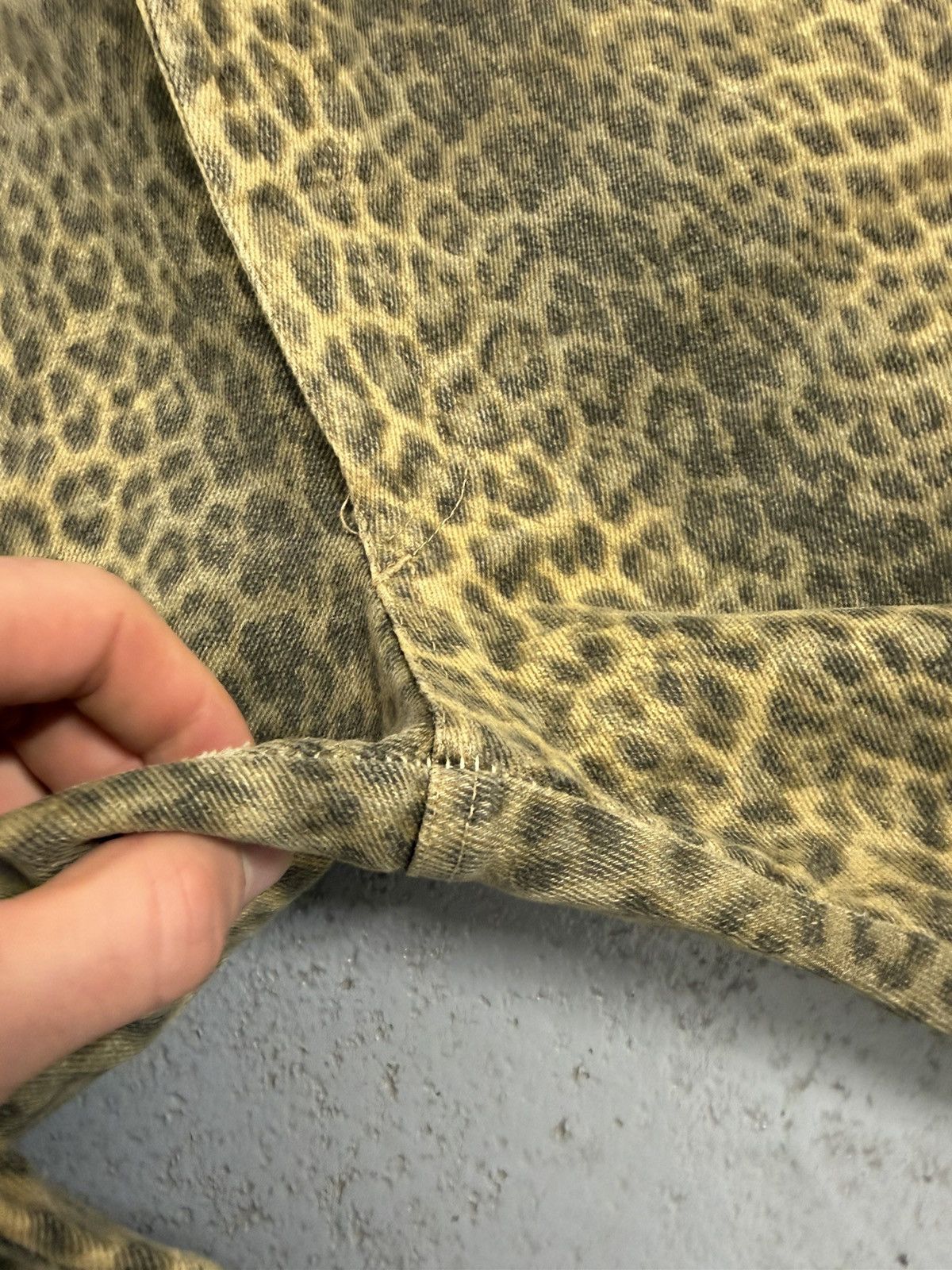 Just Cavalli Vintage Cavalli Jeans Leopard Overprinted Jeans Size 30" / US 8 / IT 44 - 6 Thumbnail