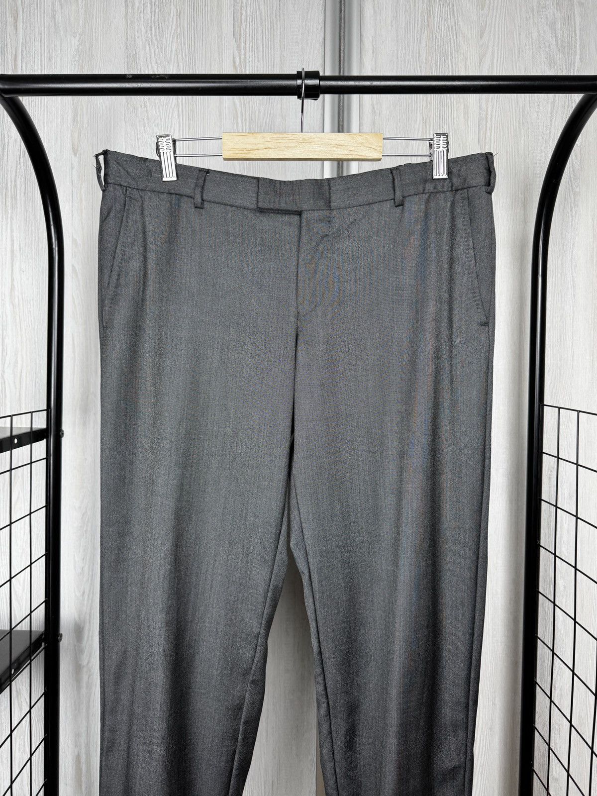 Z Zegna Z Zegna Graphite Grey Wool Silk 2 pcs city suit size 50R Size 40R - 17 Thumbnail