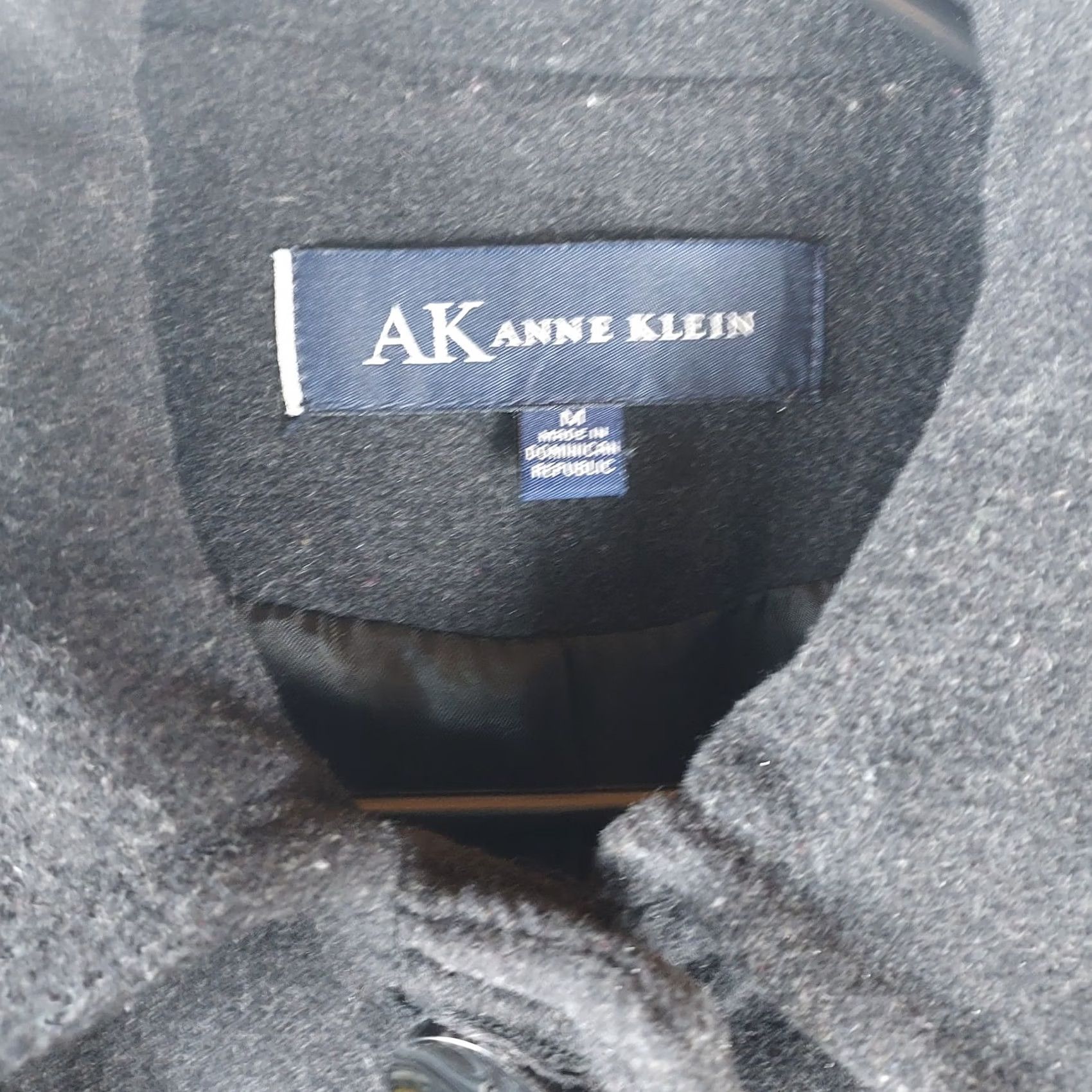 Anne Klein Anne Klein Women’s Wool Blend Peacoat Jacket Black Button Front Size M Size M / US 6-8 / IT 42-44 - 5 Thumbnail