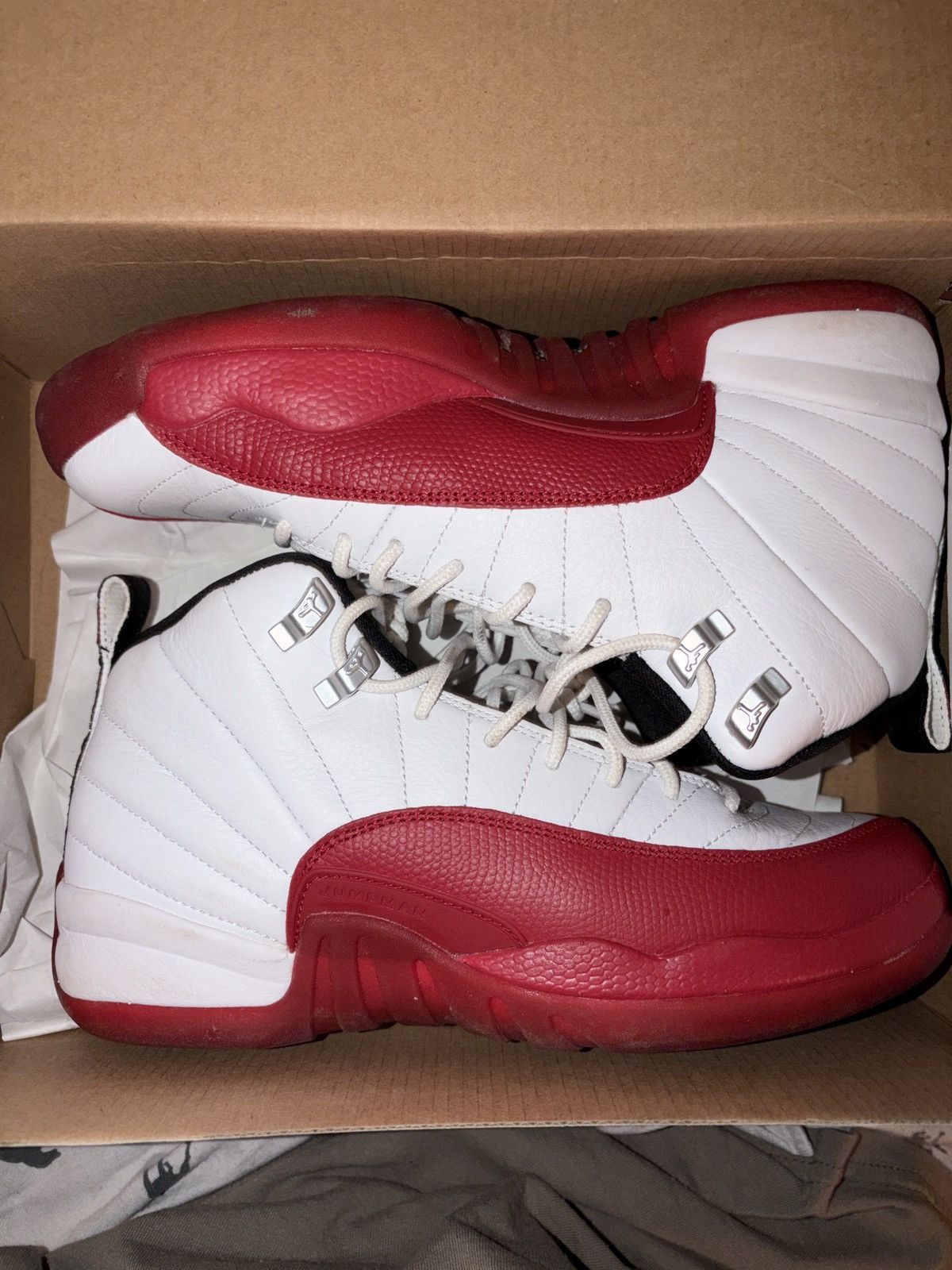 Jordan Brand Jordan 12 Retro Cherry Size US 7 / IT 37 - 6 Thumbnail