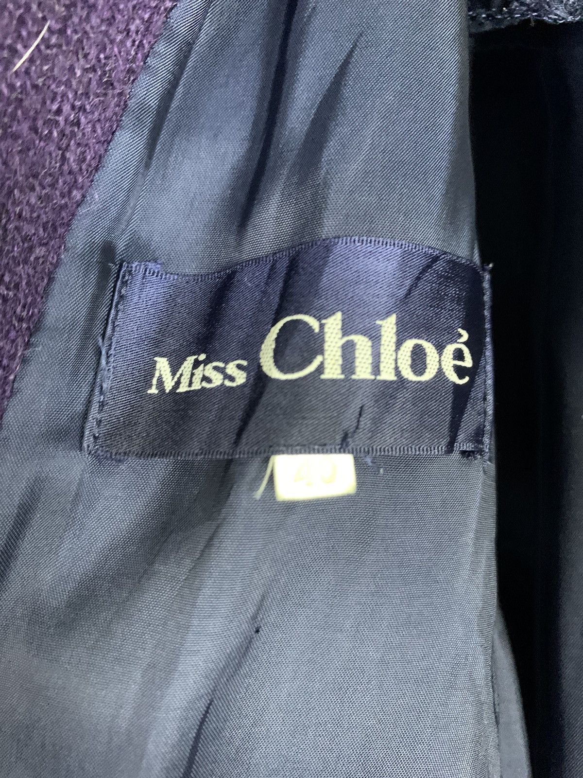 Chloe Miss Chloe Long Jacket Size L / US 10 / IT 46 - 17 Thumbnail