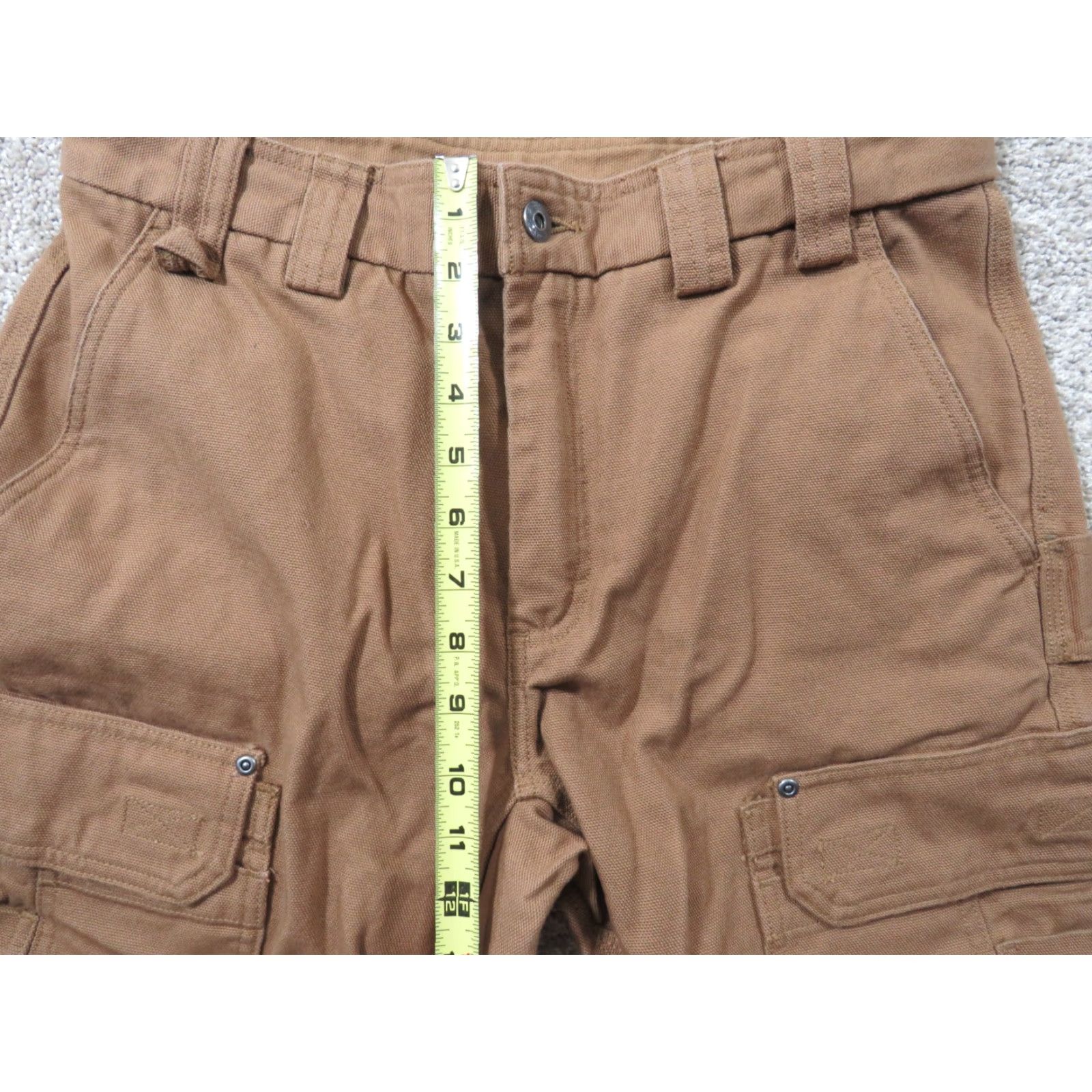 Duluth Trading Company Duluth Trading Co Pants Men 34x26 Brown Cargo Relaxed Fit Workwear Duck Canvas Pants Size US 34 / EU 50 - 6 Thumbnail