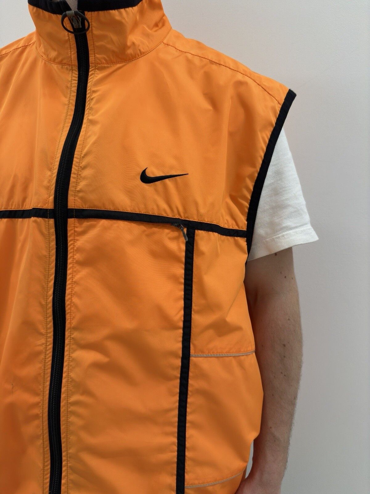 Nike Vintage 2000s Nike Hiking Vest Clima Y2K outdoor rave mens Size US XL / EU 56 / 4 - 7 Thumbnail