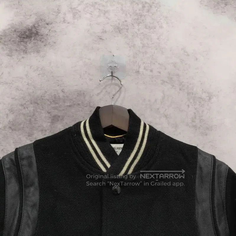 Yves Saint Laurent YSL Black Wool Women's Jacket . Size M / US 6-8 / IT 42-44 - 3 Thumbnail