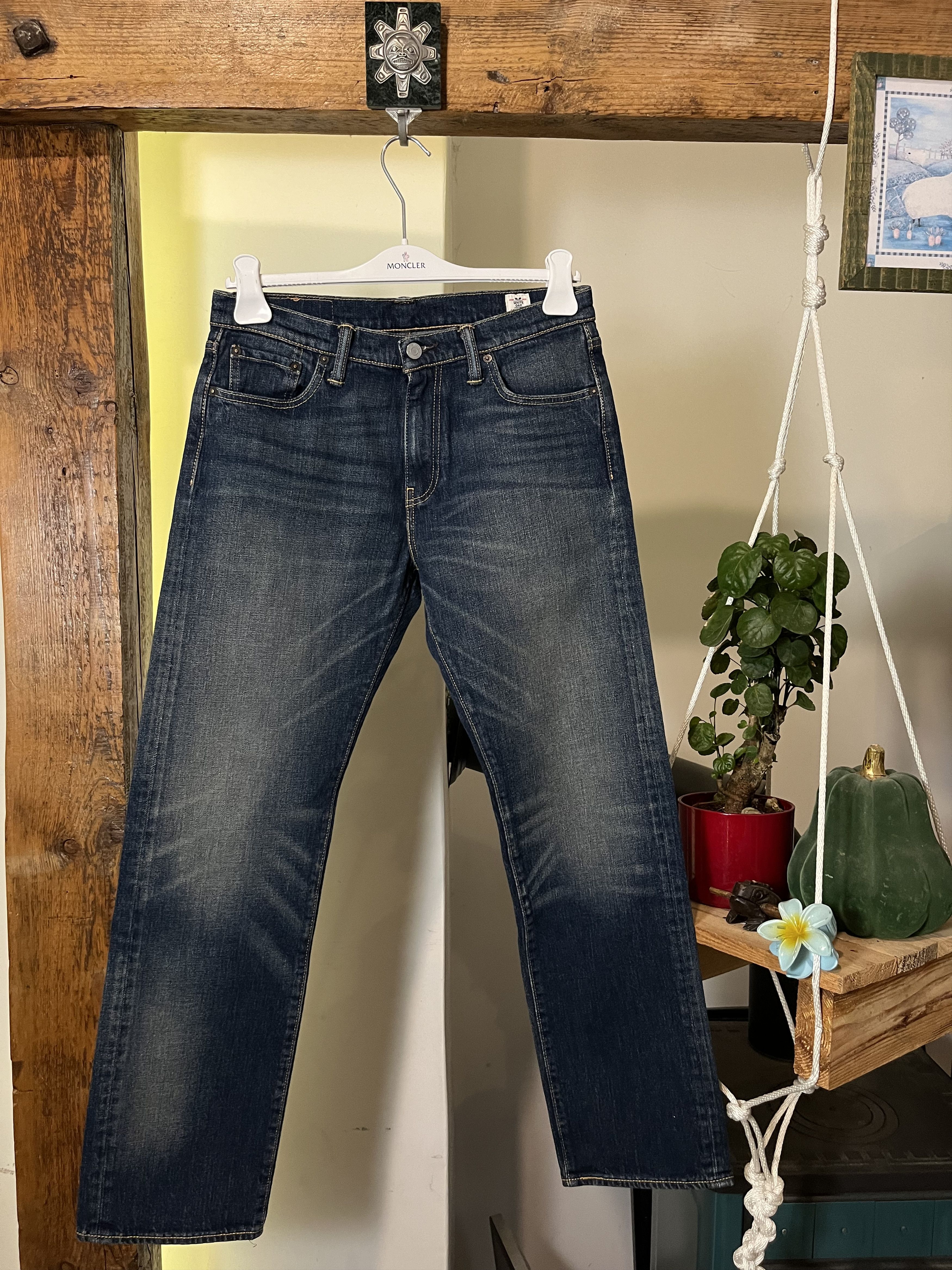 Levi's × Levi's Vintage Clothing × Vintage Levi's Premium 504 White Oak Denim Jeans Size US 30 / EU 46 - 1 Thumbnail