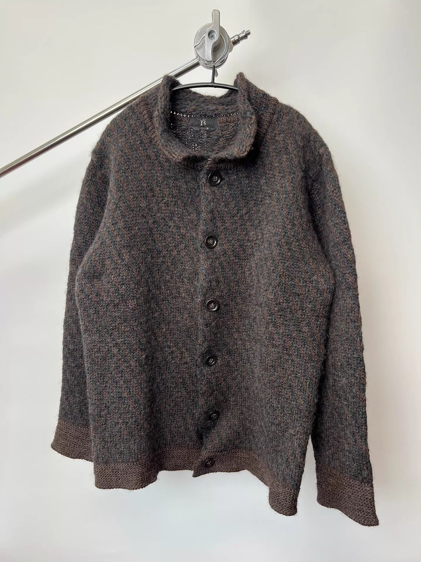 Yohji Yamamoto Yohji Yamamoto YS Colorful Knit Wool Cardigan L Size US L / EU 52-54 / 3 - 1 Thumbnail
