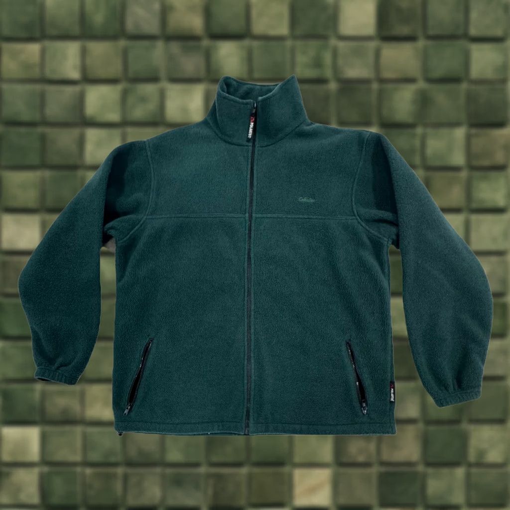 Vintage VINTAGE Cabela's 1/4 Zip Polartec Fleece Pullover Mens Large Tall Green 90s 1/4 Zip Heavyweight Thermal Wool? Size US L / EU 52-54 / 3 - 1 Thumbnail