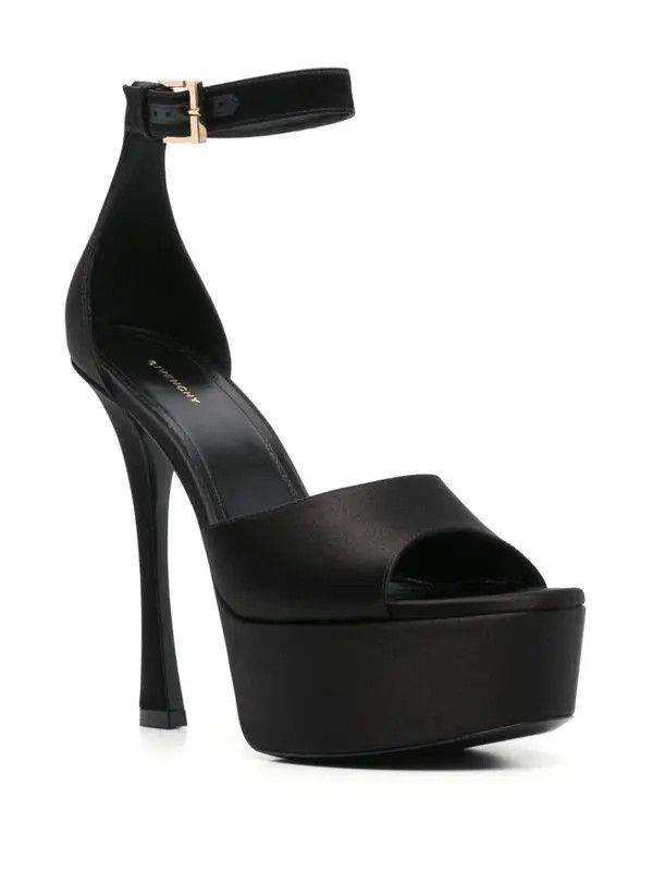 Givenchy o1w1db10126 Sandals in Black Size US 8.5 / IT 38.5 - 2 Thumbnail