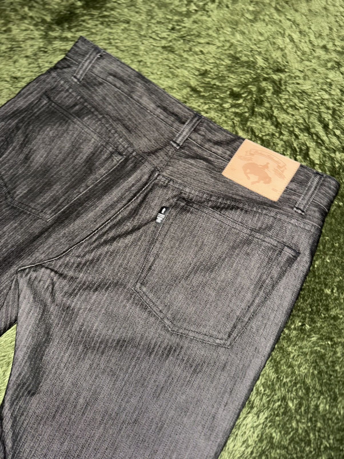 Takeo Kikuchi [5] Takeo Kikuchi Made in Japan Herringbone Denim Pants Size US 32 / EU 48 - 8 Thumbnail
