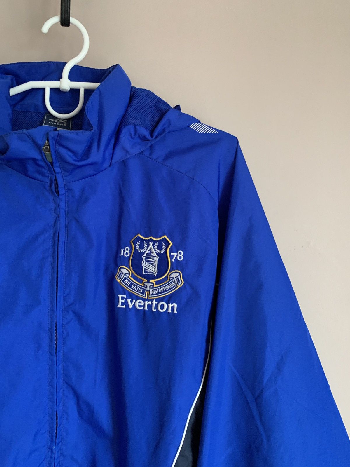 Umbro Everton FC football soccer vintage Umbro jacket hooded Size US M / EU 48-50 / 2 - 3 Thumbnail