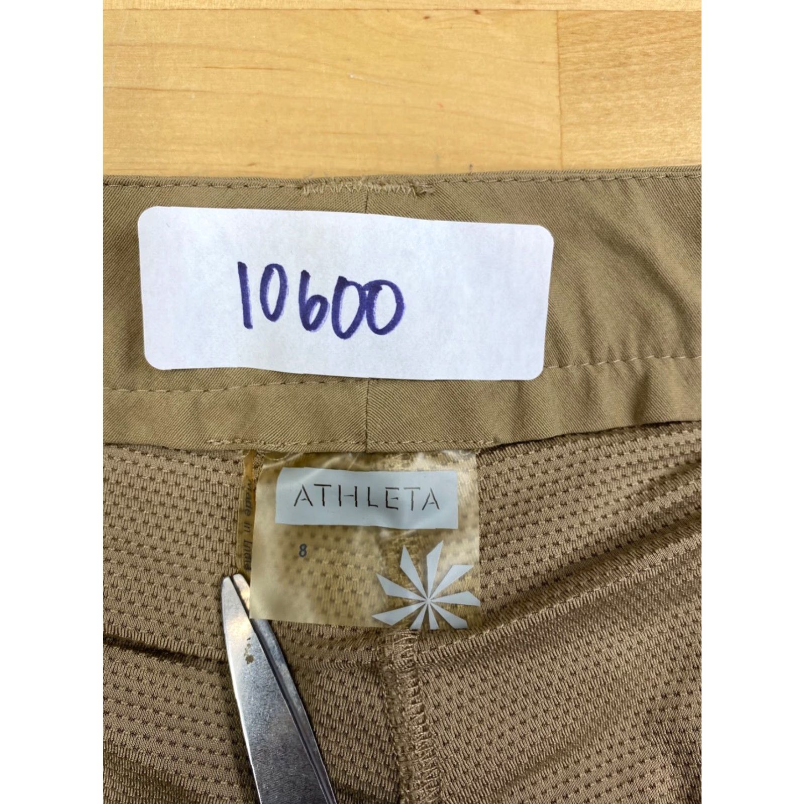 Athleta Athleta Skort Womens 8 Beige Lined Activewear Tennis Golf Beig e Athletic Pockets, Comfort, Stretch Athleisure 90s? Size ONE SIZE - 4 Thumbnail