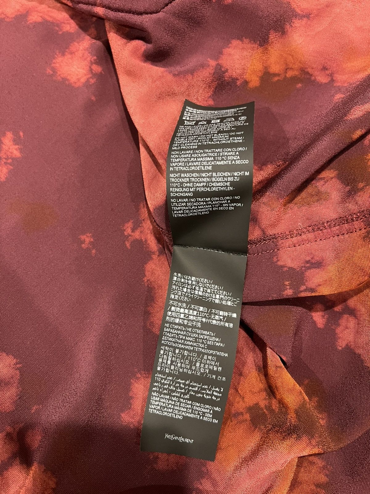 YSL Saint Laurent classic western shirt (men XL)