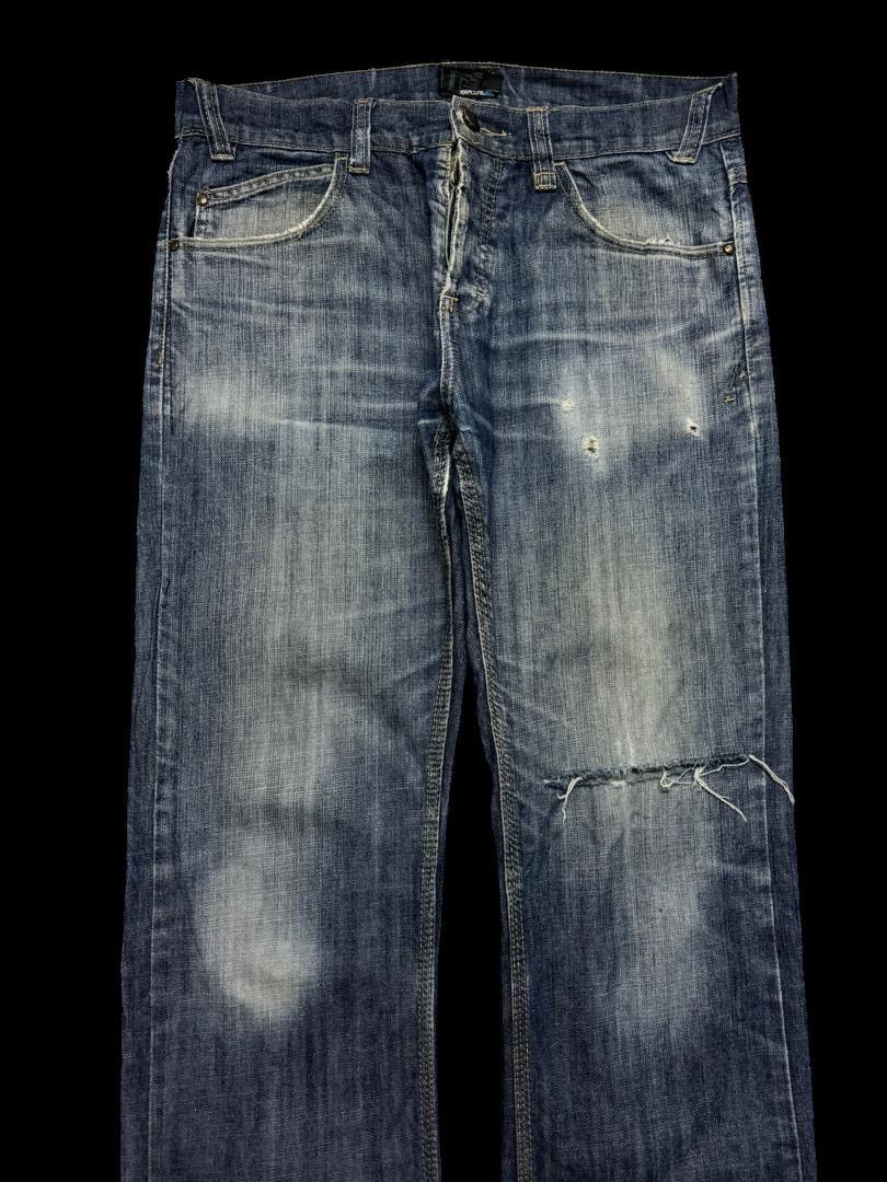 Rip Curl Vintage 90s Rip Curl Thrashed Faded Distressed Rare Seasons Size US 33 - 3 Thumbnail