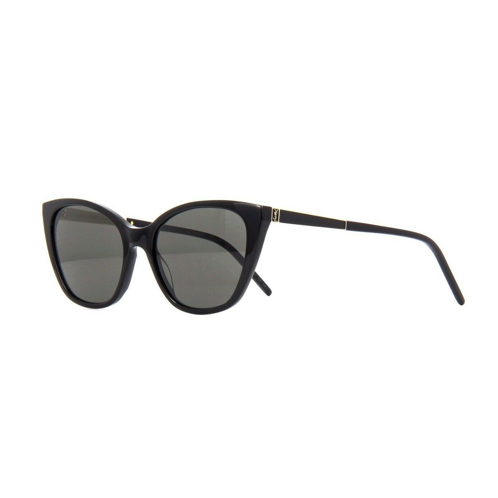 image of YVES Saint Laurent Slm69-004-56 56Mm in Black, Women's
