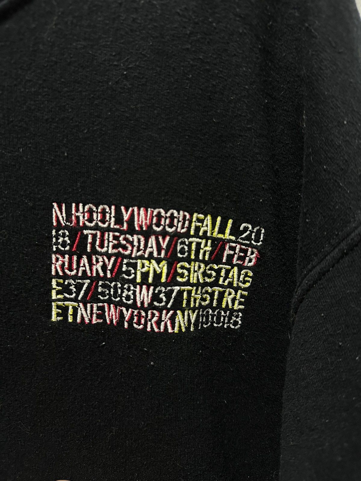 N.Hoolywood F18 Collection Staff Line Sweatshirt Design