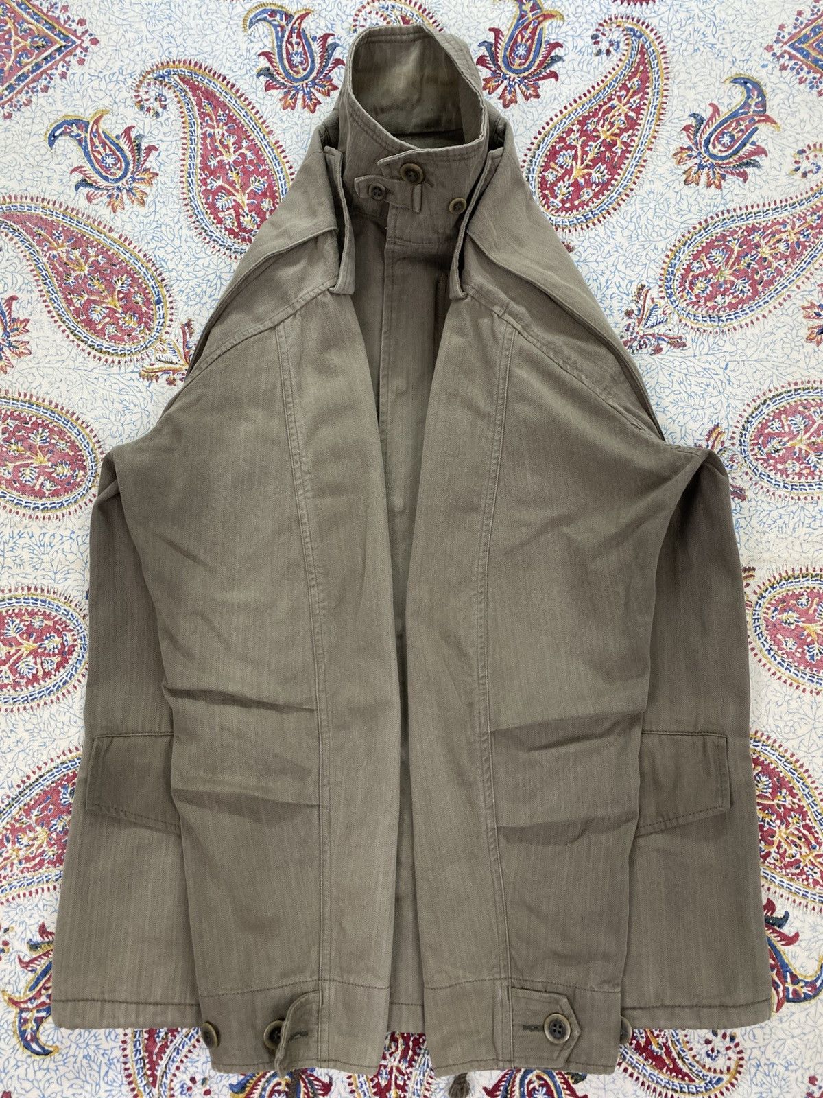 Beams Plus Beams Japan Herringbone Twill Military Jacket Size US M / EU 48-50 / 2 - 5 Thumbnail
