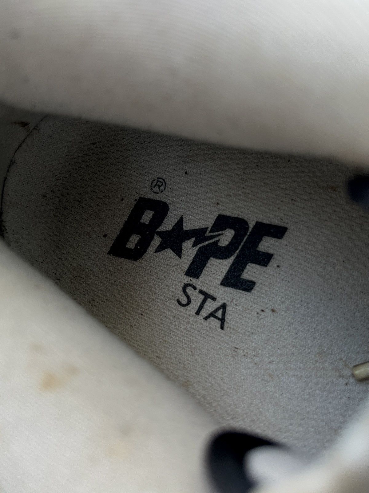Bape ‘09 Check Print Bapesta Size US 10 / EU 43 - 9 Thumbnail