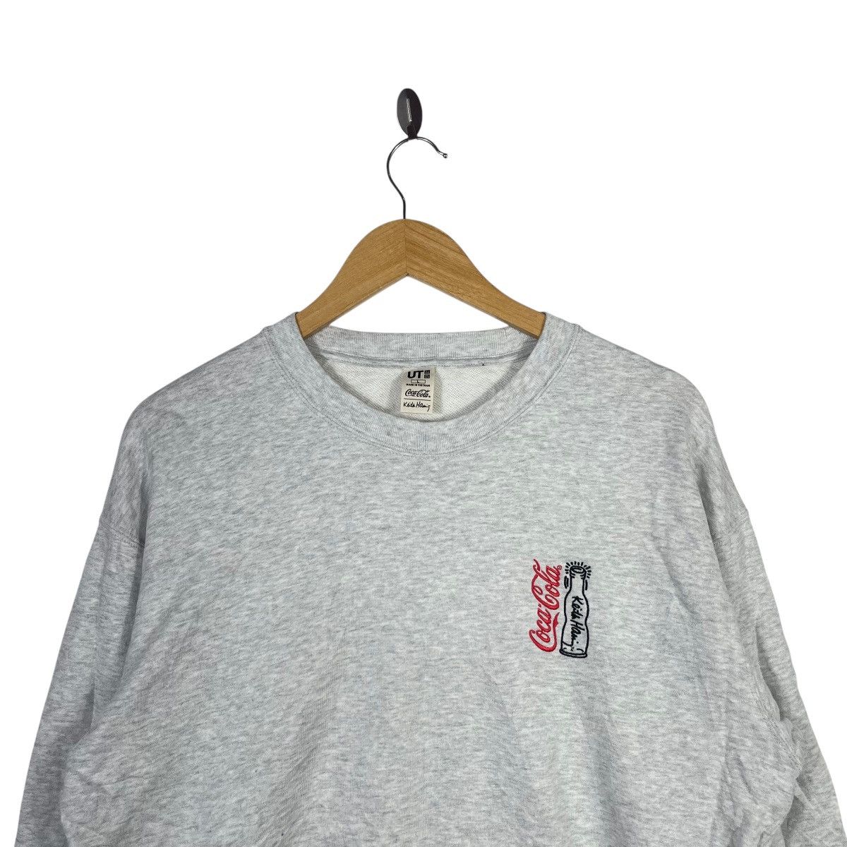 Keith Haring Coca Cola x Keith Haring Crewneck Sweatshirt Gray Graphic Size US L / EU 52-54 / 3 - 2 Thumbnail