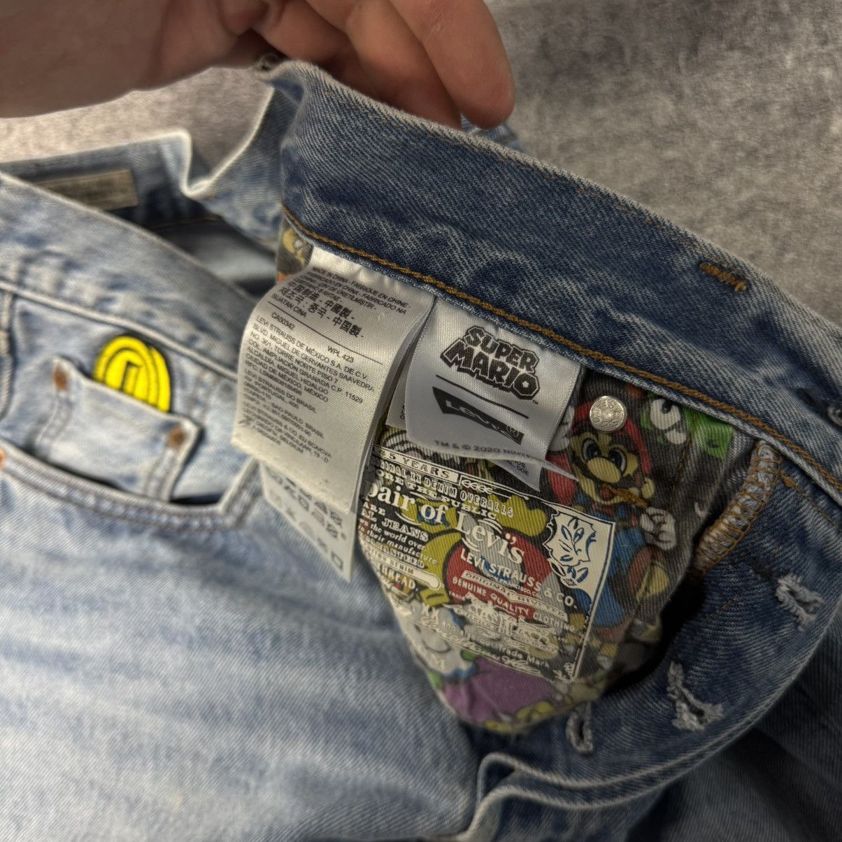 Levi's Levi’s 501 Mario Denim Jeans / Vintage 90s Rare Size 28" / US 6 / IT 42 - 14 Thumbnail