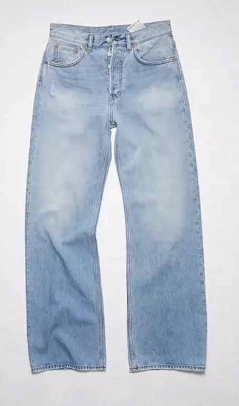 Acne Studios acnestudios straight leg wideleg pants - DMC Size US 27 - 1 Thumbnail