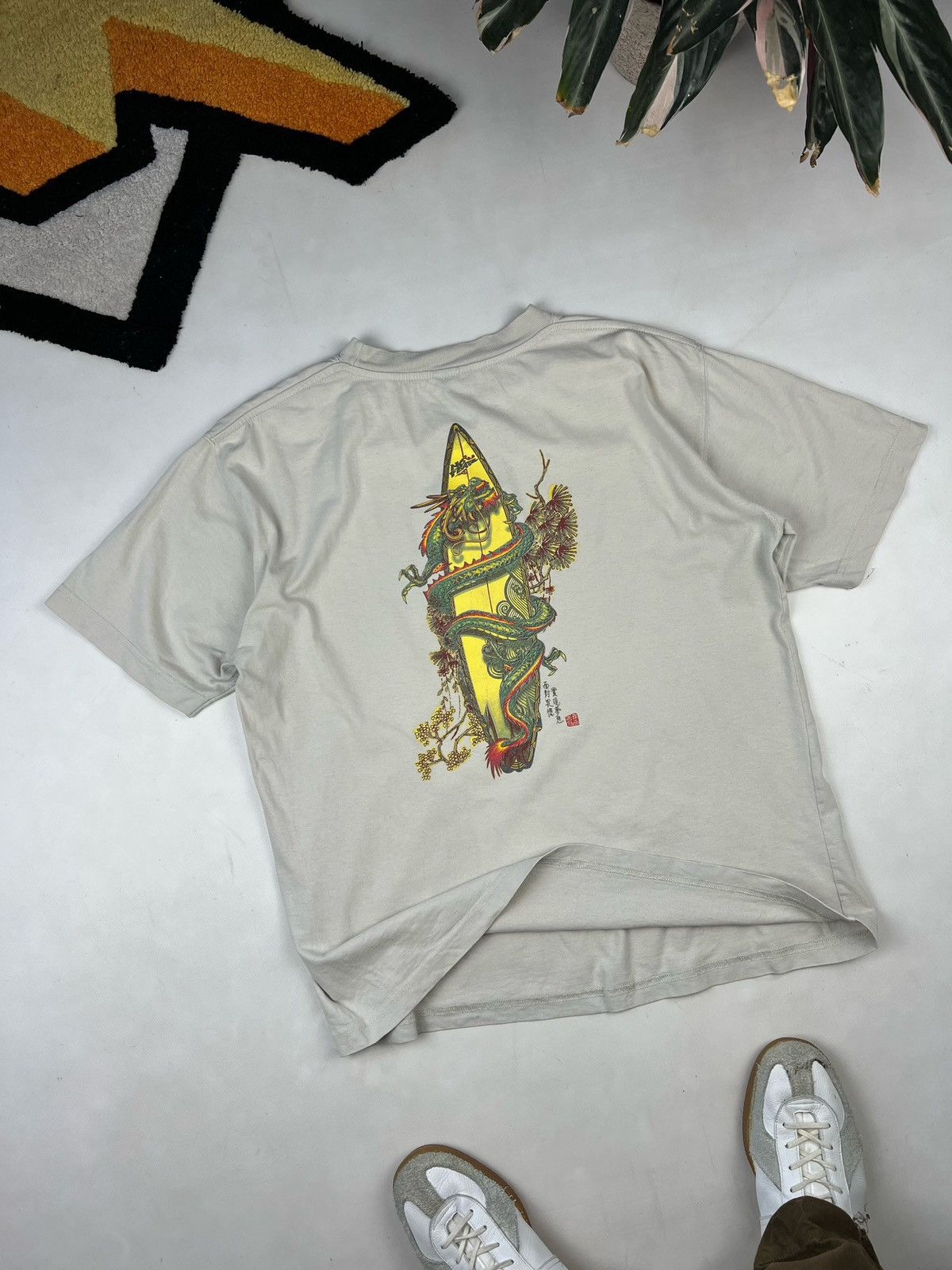 No Fear Vintage 90s No Fear Tshirt dragon jnco style Size US M / EU 48-50 / 2 - 8 Thumbnail
