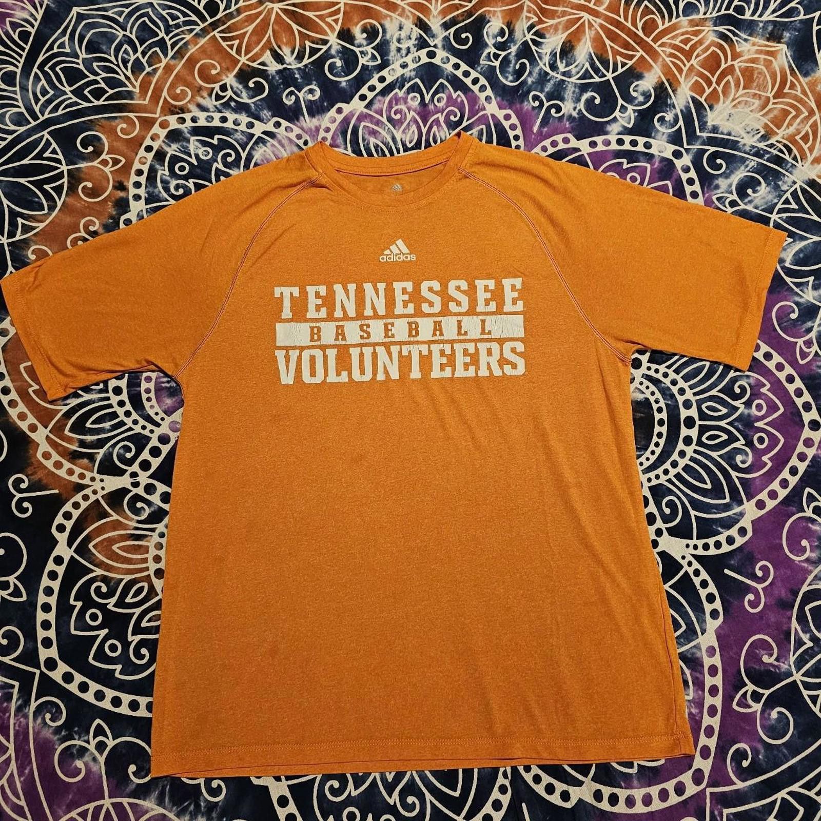 Adidas Adidas Men's Orange Tennessee Volunteers Baseball T-shirt Size US M / EU 48-50 / 2 - 1 Thumbnail