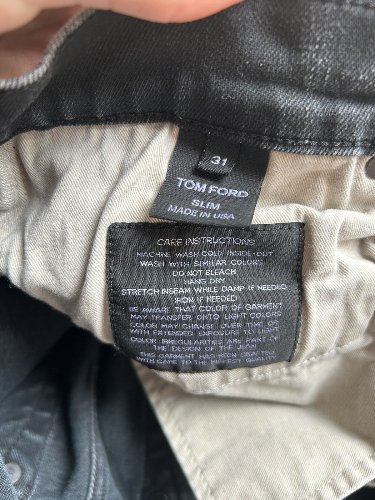 Tom Ford Tom Ford Denim Size US 30 / EU 46 - 4 Thumbnail