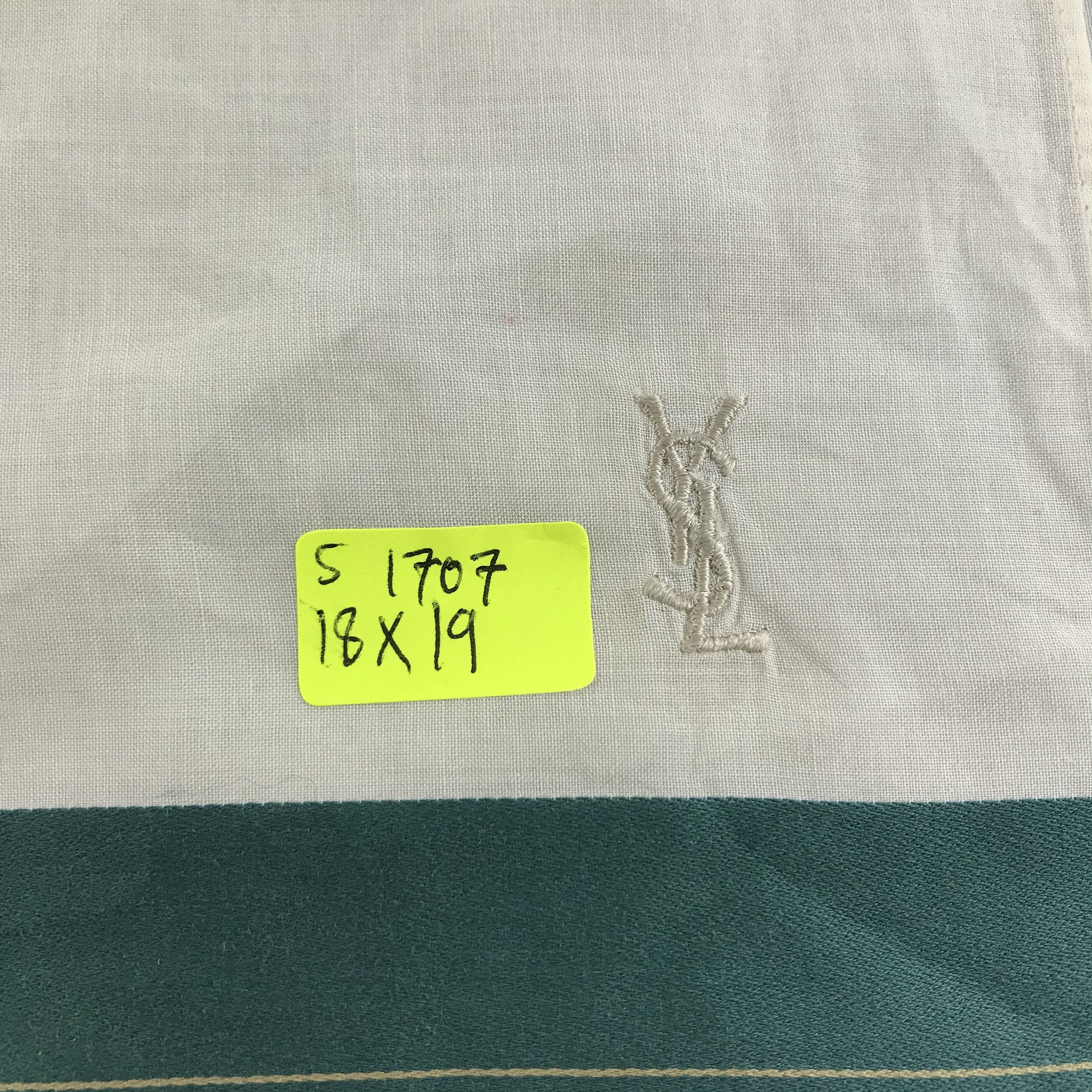 Vintage × Yves Saint Laurent Yves Saint Laurent Bandana /Handkerchief/Neckerchief -S1707 Size ONE SIZE - 5 Thumbnail