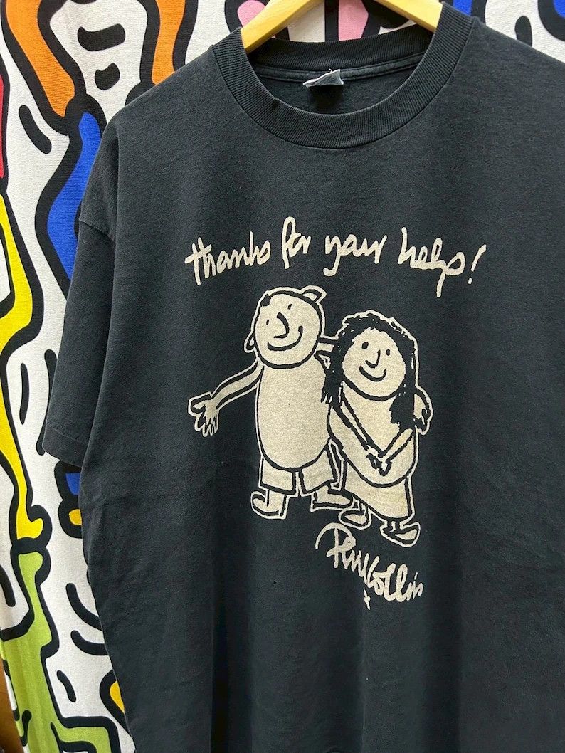 Vintage Vintage 90s Phil Collins Genesis Band tshirt size XL Size US XL / EU 56 / 4 - 1 Thumbnail
