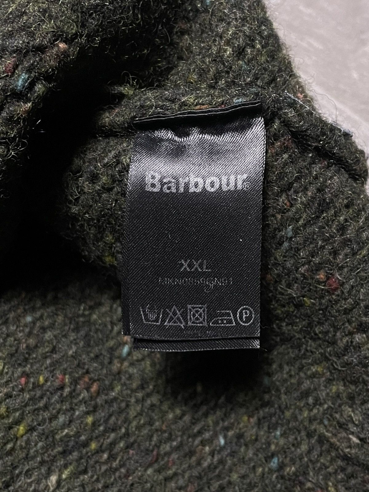 Barbour Barbour Vintage Wool Heavy Knit Sweater Rare Size US XXL / EU 58 / 5 - 5 Thumbnail