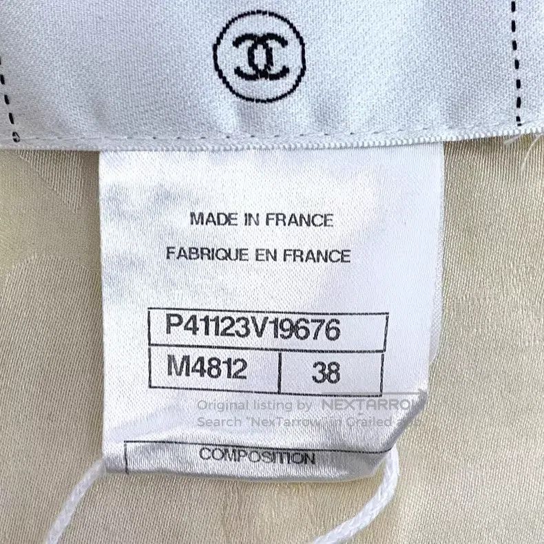 Chanel Chanel Beige wool round neck single-breasted long-sleeved Size XS / US 0-2 / IT 36-38 - 7 Thumbnail