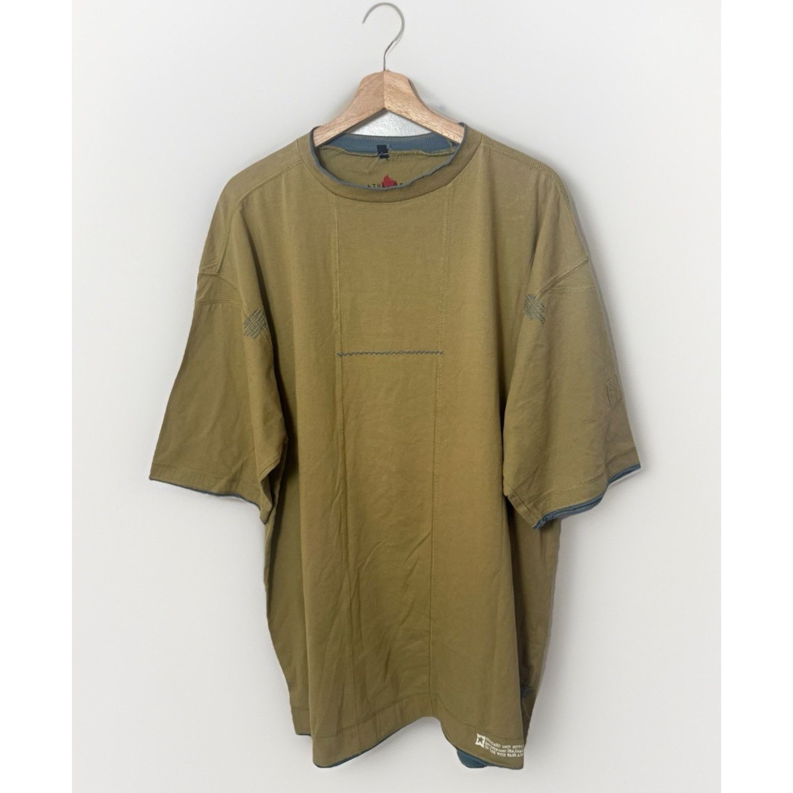 Other Bog River T Shirt Cotton Green Embroidered Stitching Gorp Size US XL / EU 56 / 4 - 1 Thumbnail