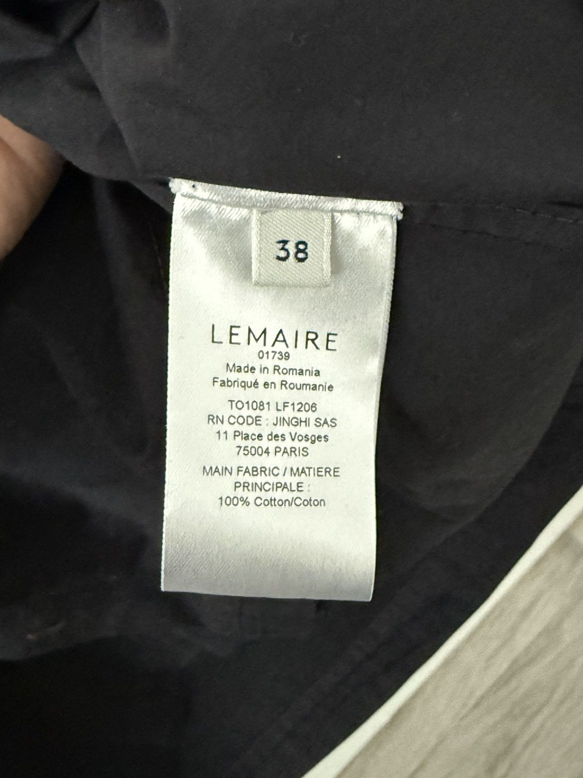 Lemaire Asymmetrical Top Size XS / US 0-2 / IT 36-38 - 5 Thumbnail