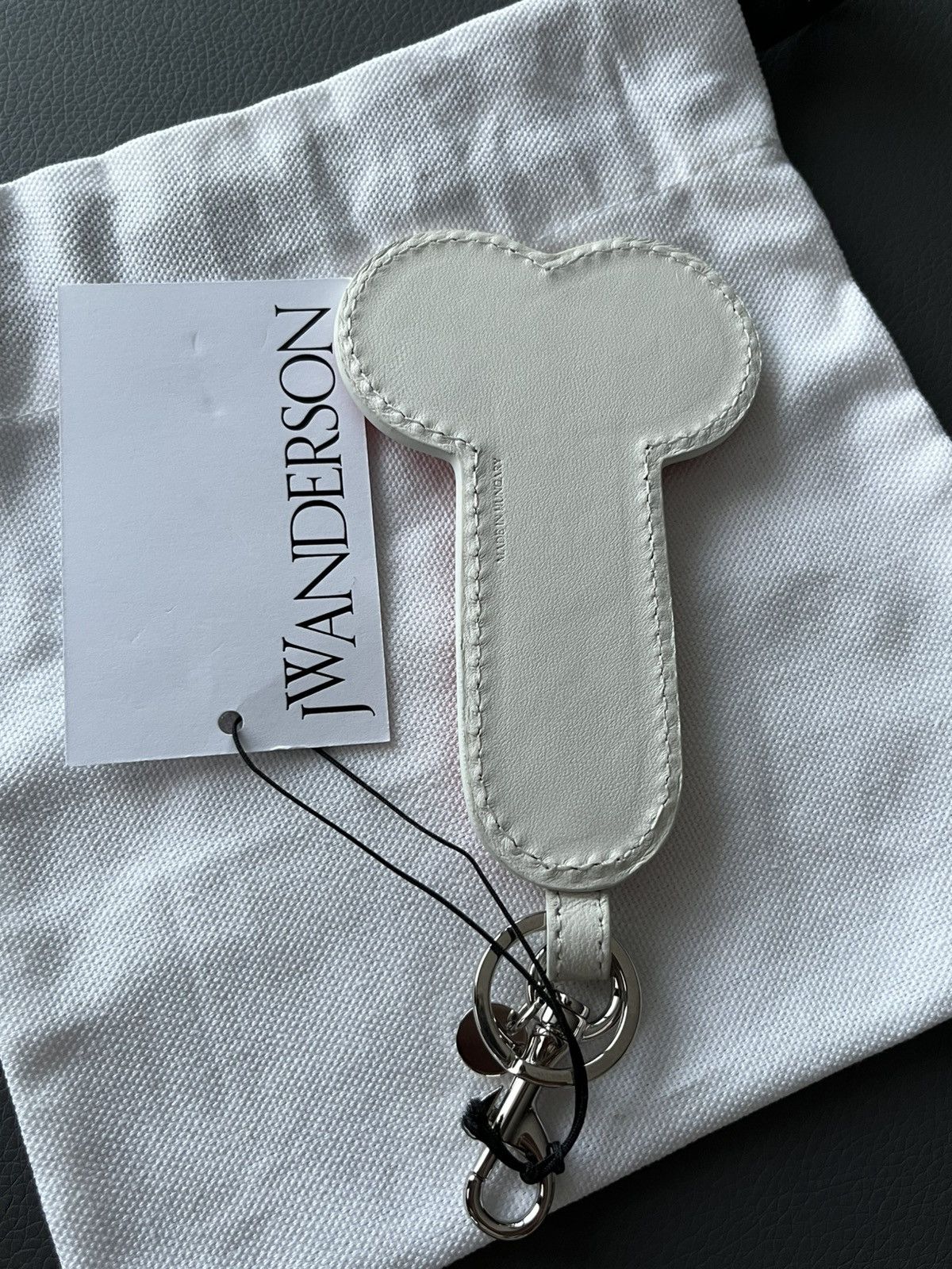 JW Anderson × Loewe Rare Limited BrandNew J W Anderson 🍆 Leather Key Chain Charm Size ONE SIZE - 7 Thumbnail