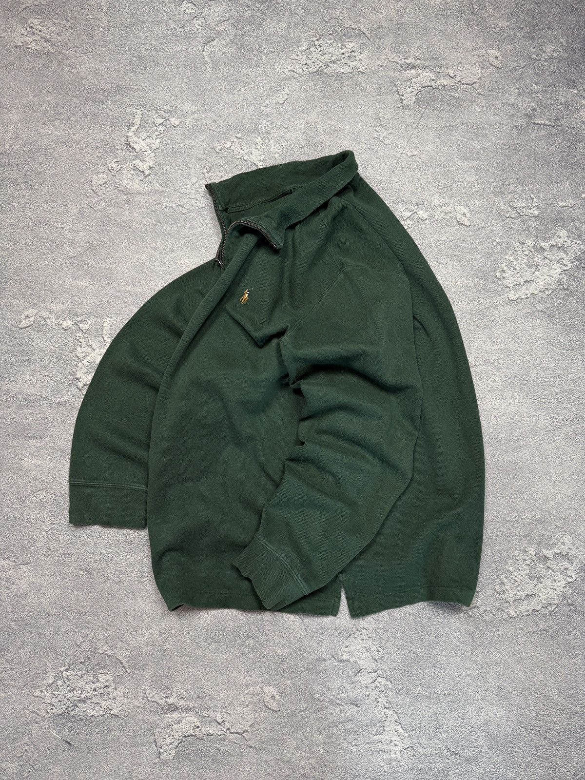 Polo Ralph Lauren Vintage Polo Ralph Lauren 1/3 zip Pullover Sweater Size US XL / EU 56 / 4 - 1 Thumbnail