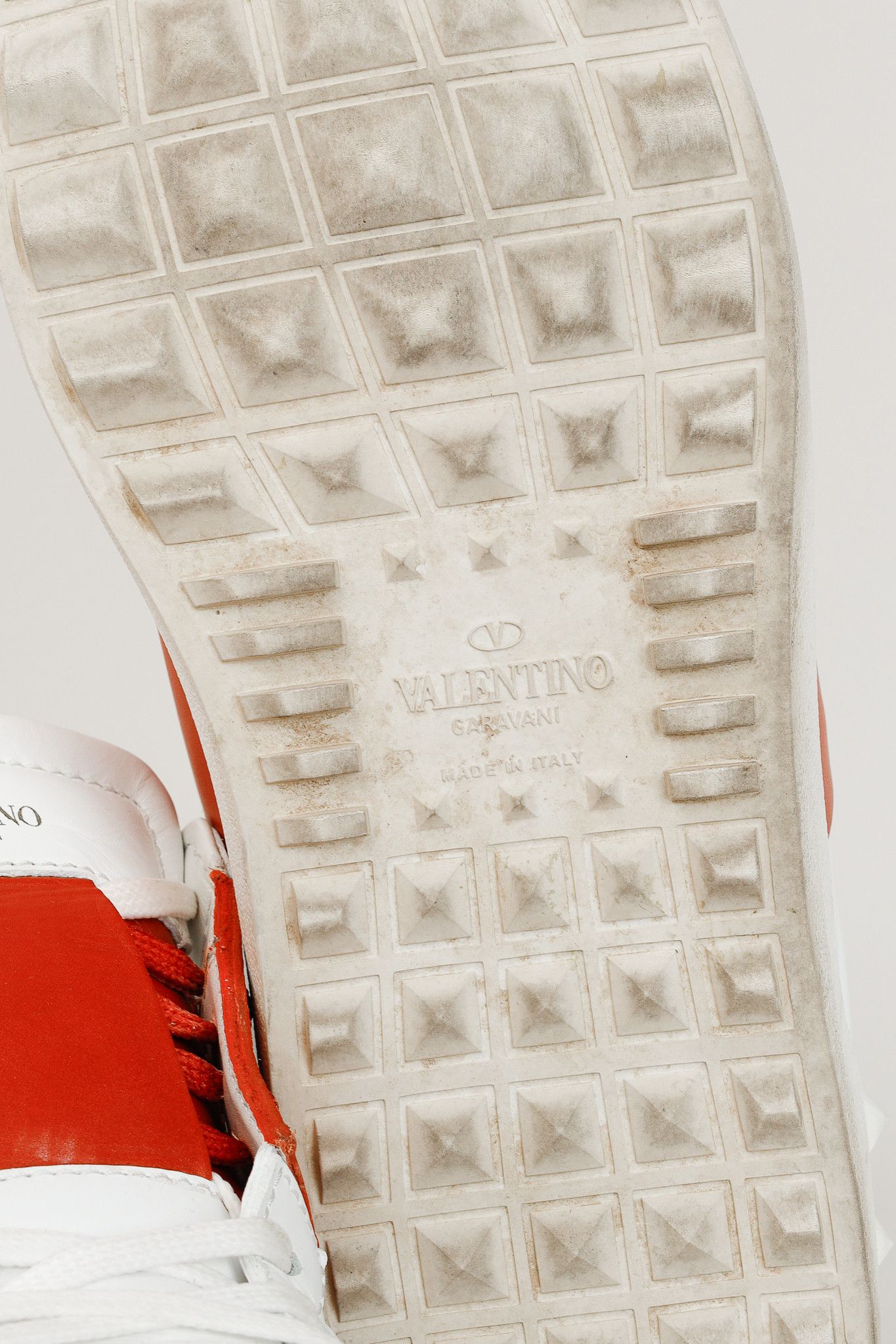 Valentino Valentino Garavani Men's Leather Low-Top Sneakers Size US 11 / EU 44 - 5 Thumbnail