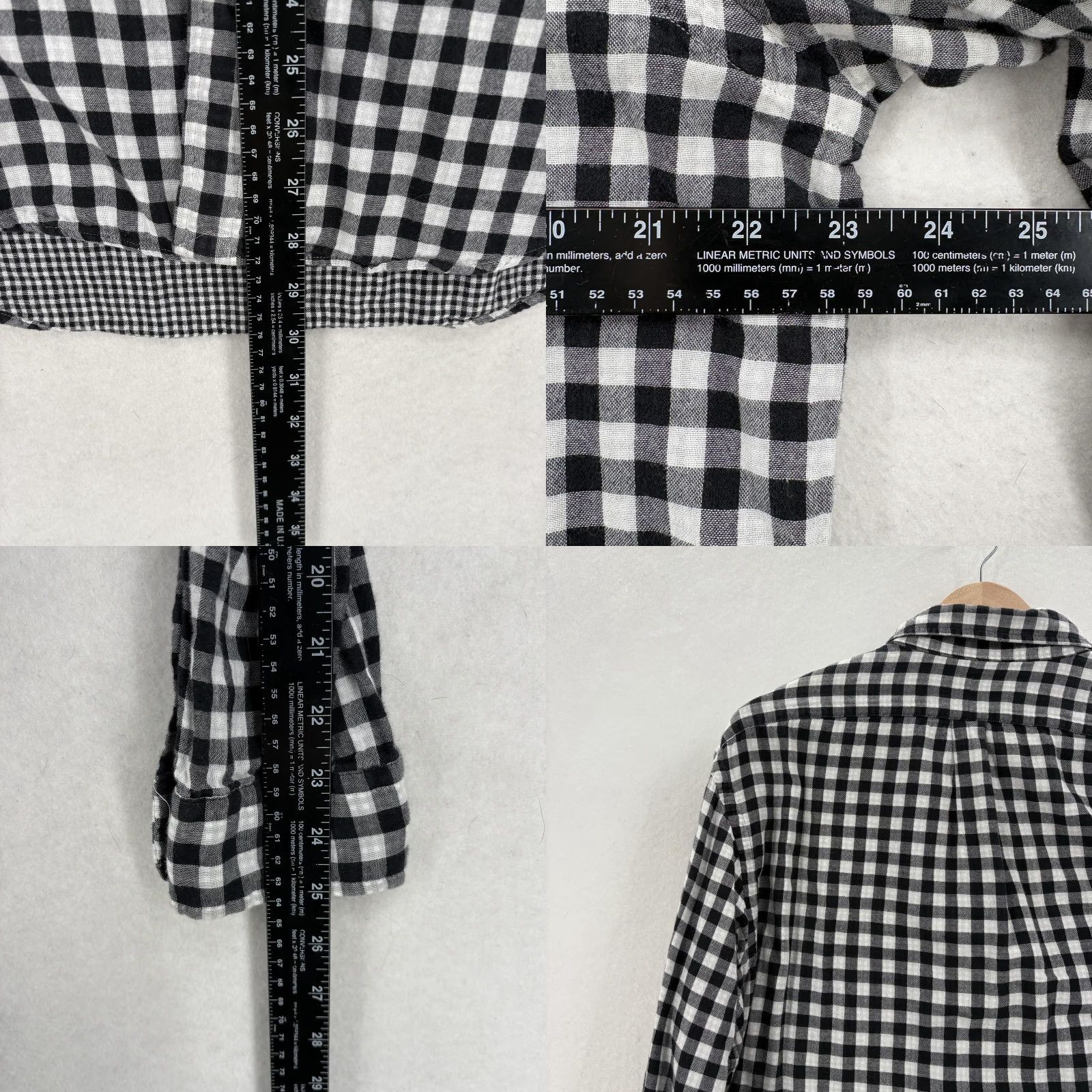 Ralph Lauren Ralph Lauren Shirt Mens Large Black Check Flannel Long Sleeve Button Down Casual Size US L / EU 52-54 / 3 - 8 Thumbnail