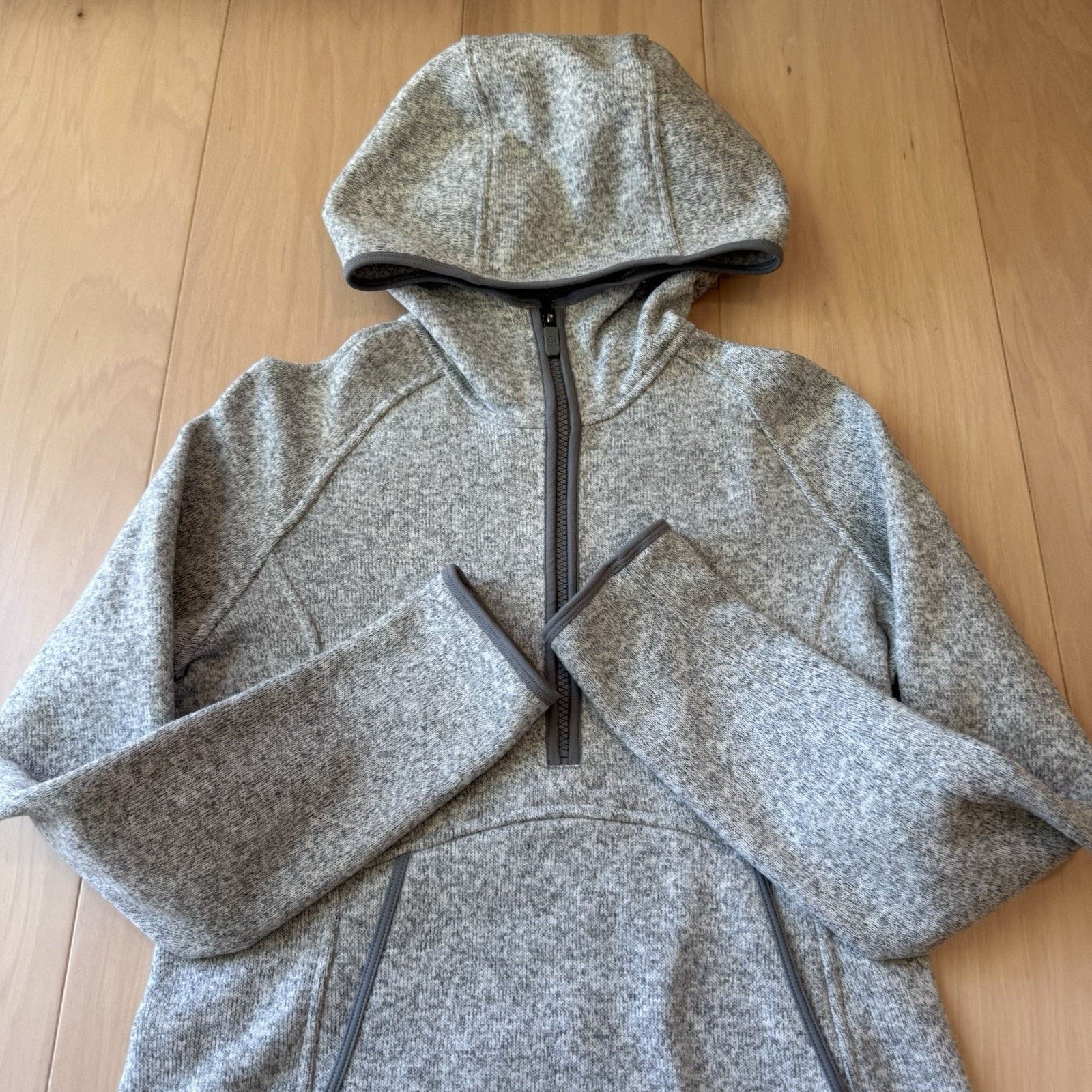Lululemon Lululemon Thank You Pullover Women's Small Gray 1/2 Zip Size S / US 4 / IT 40 - 4 Thumbnail