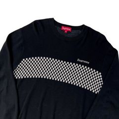 Supreme Checkered Sweater | Grailed