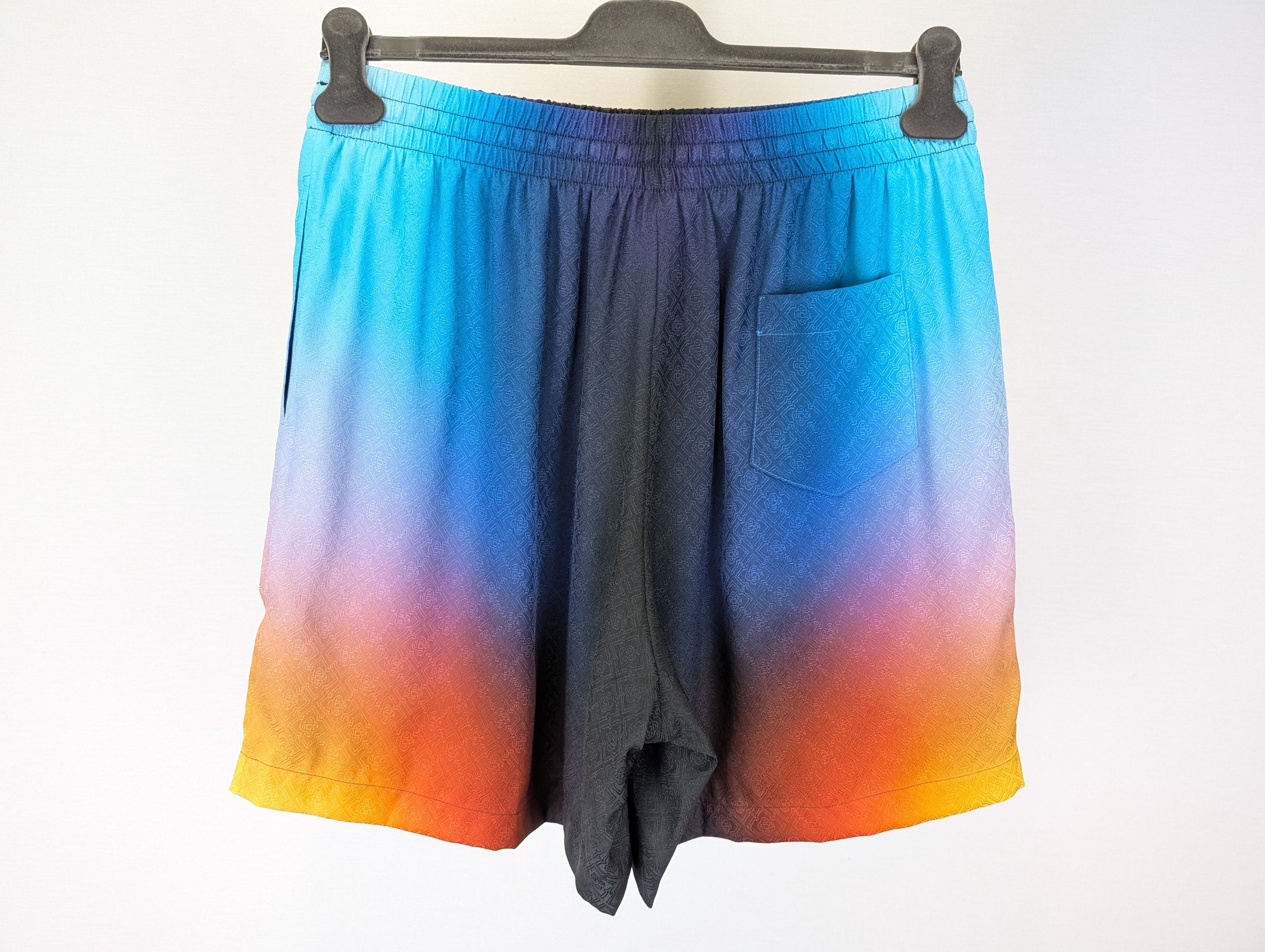 Casablanca o1rshd1 DUP / Drawstring Silk Shorts in Gradient Size US 36 / EU 52 - 11 Thumbnail